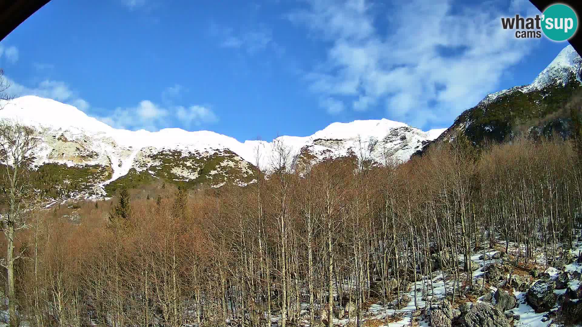 PLANINA RAZOR webcam (1315) | view to Vogel and Globoko