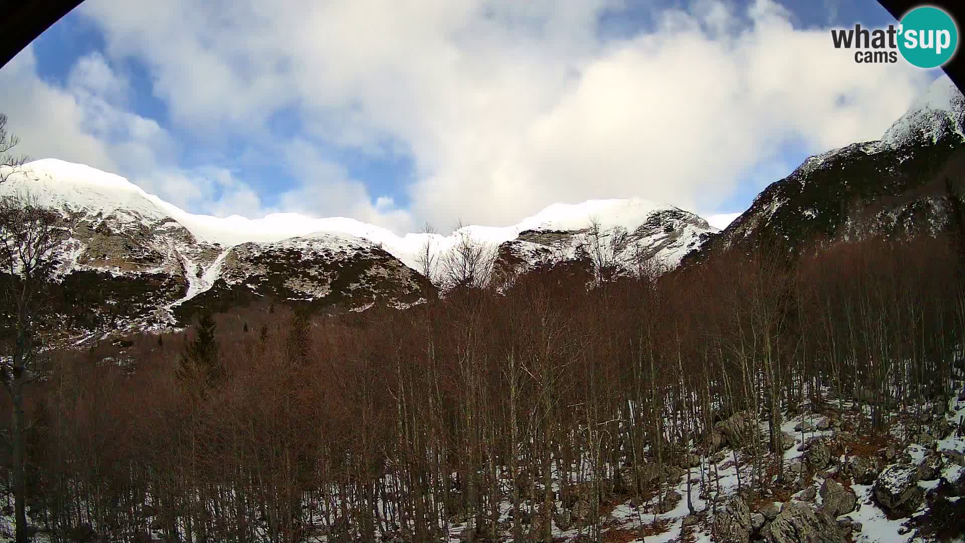 PLANINA RAZOR webcam (1315) | view to Vogel and Globoko