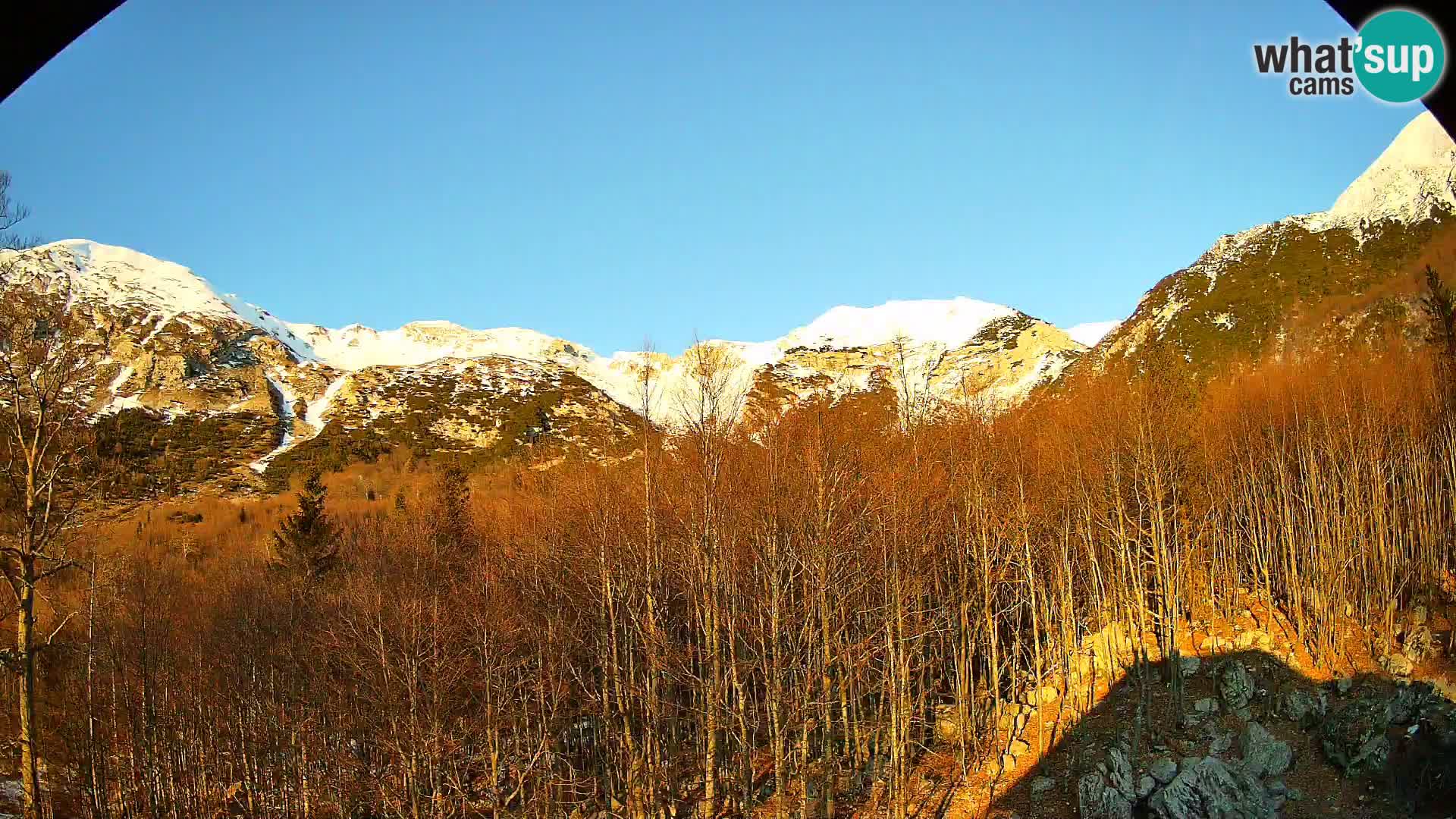 Cámara web PLANINA RAZOR (1315) | vista a Vogel y Globoko