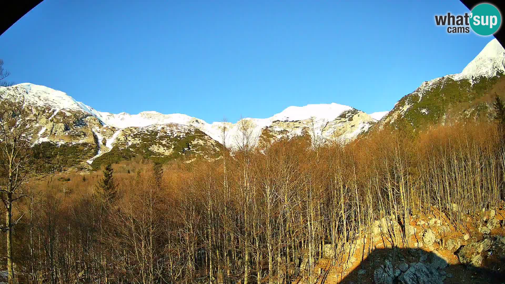 PLANINA RAZOR webcam (1315) | view to Vogel and Globoko