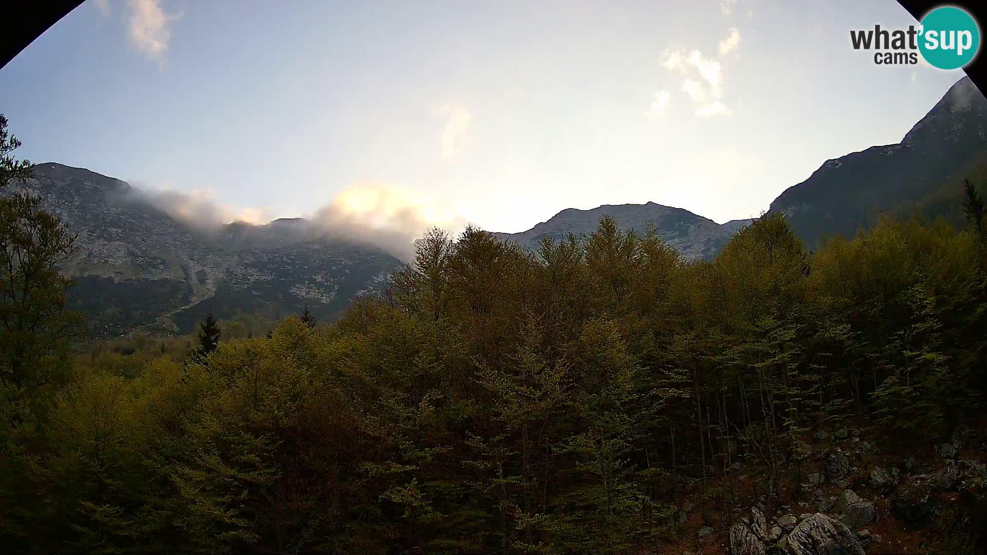 PLANINA RAZOR Live Cam (1315) | vista su Vogel e Globoko