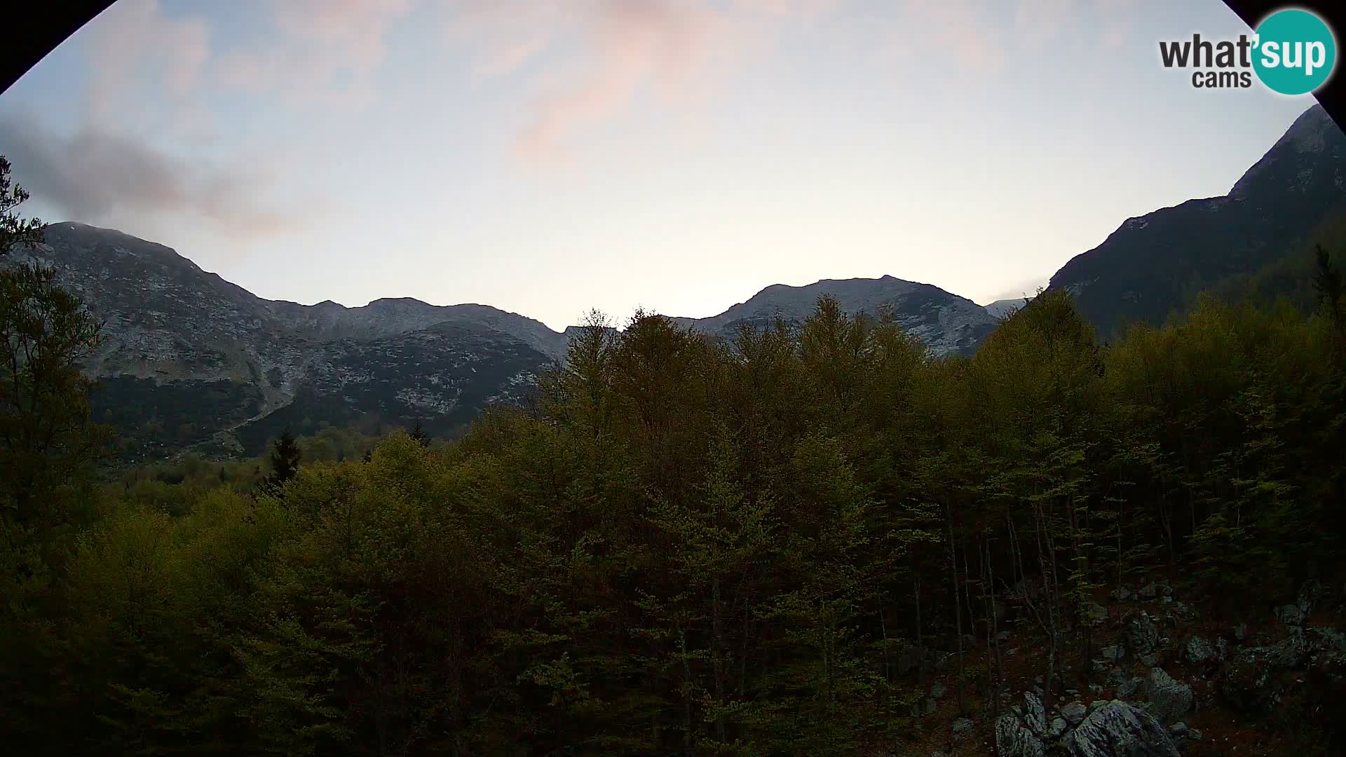 PLANINA RAZOR Live Cam (1315) | vista su Vogel e Globoko