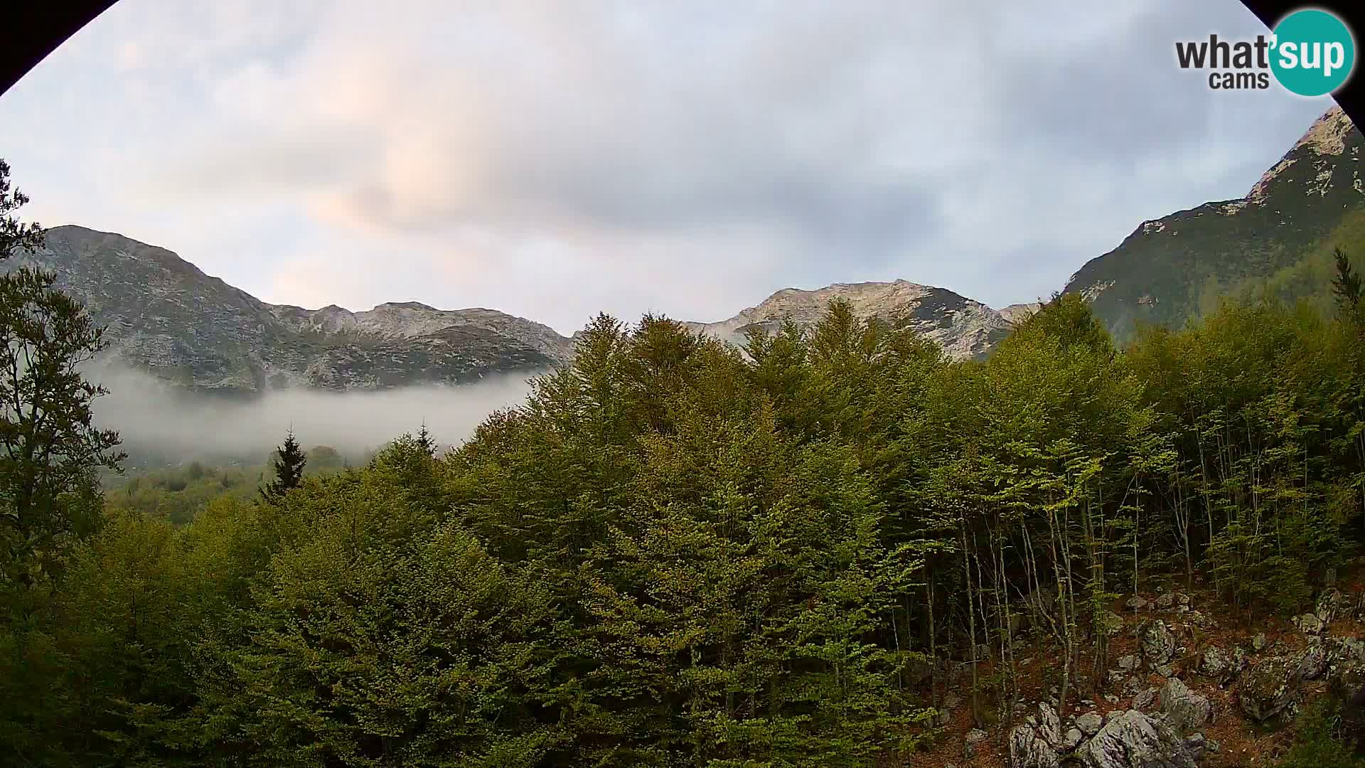 PLANINA RAZOR webcam (1315) | view to Vogel and Globoko