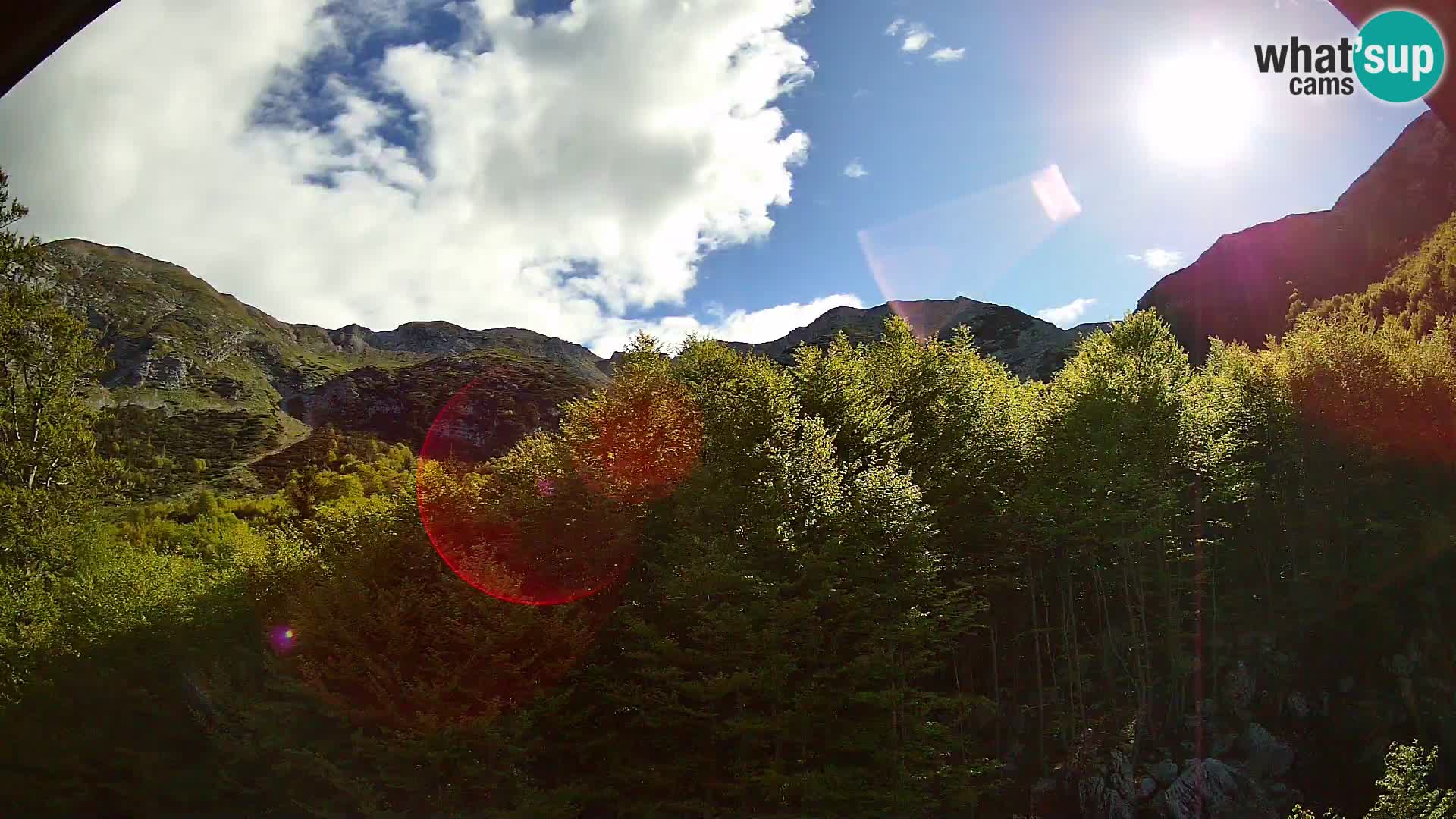 Cámara web PLANINA RAZOR (1315) | vista a Vogel y Globoko