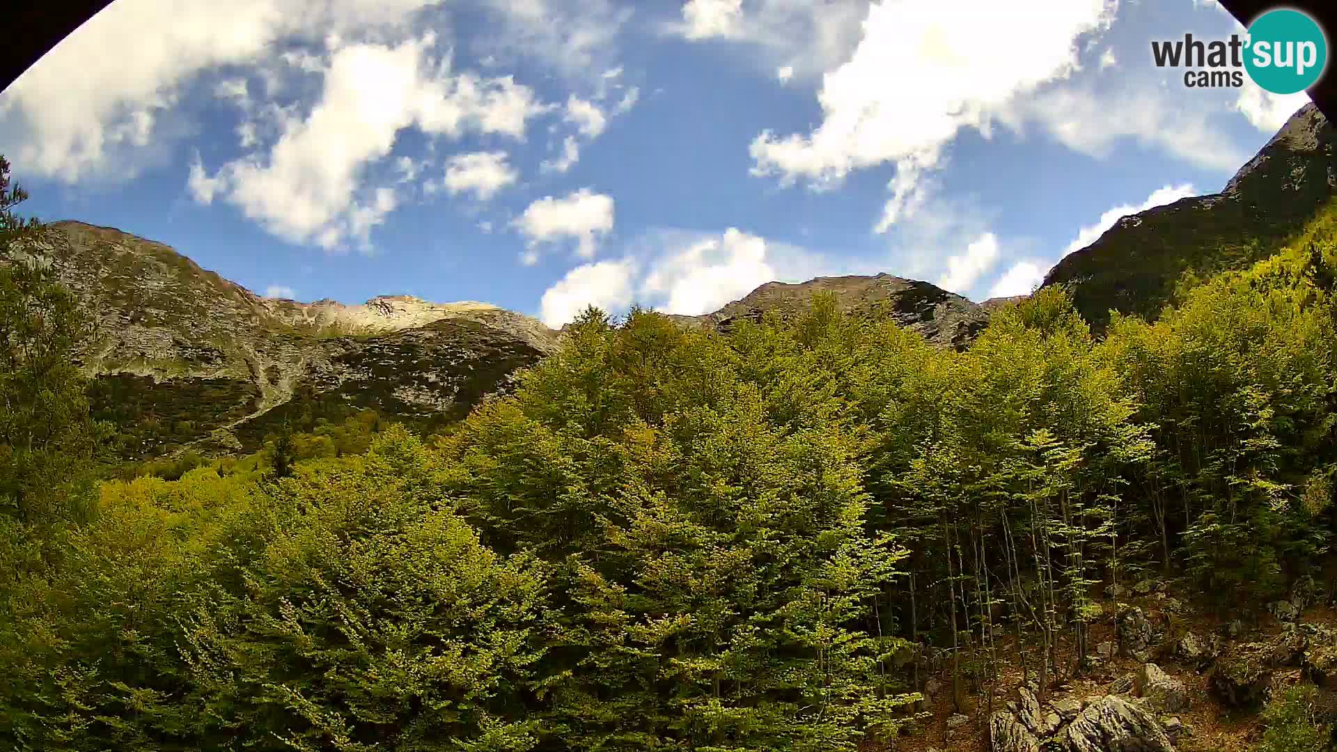 Cámara web PLANINA RAZOR (1315) | vista a Vogel y Globoko