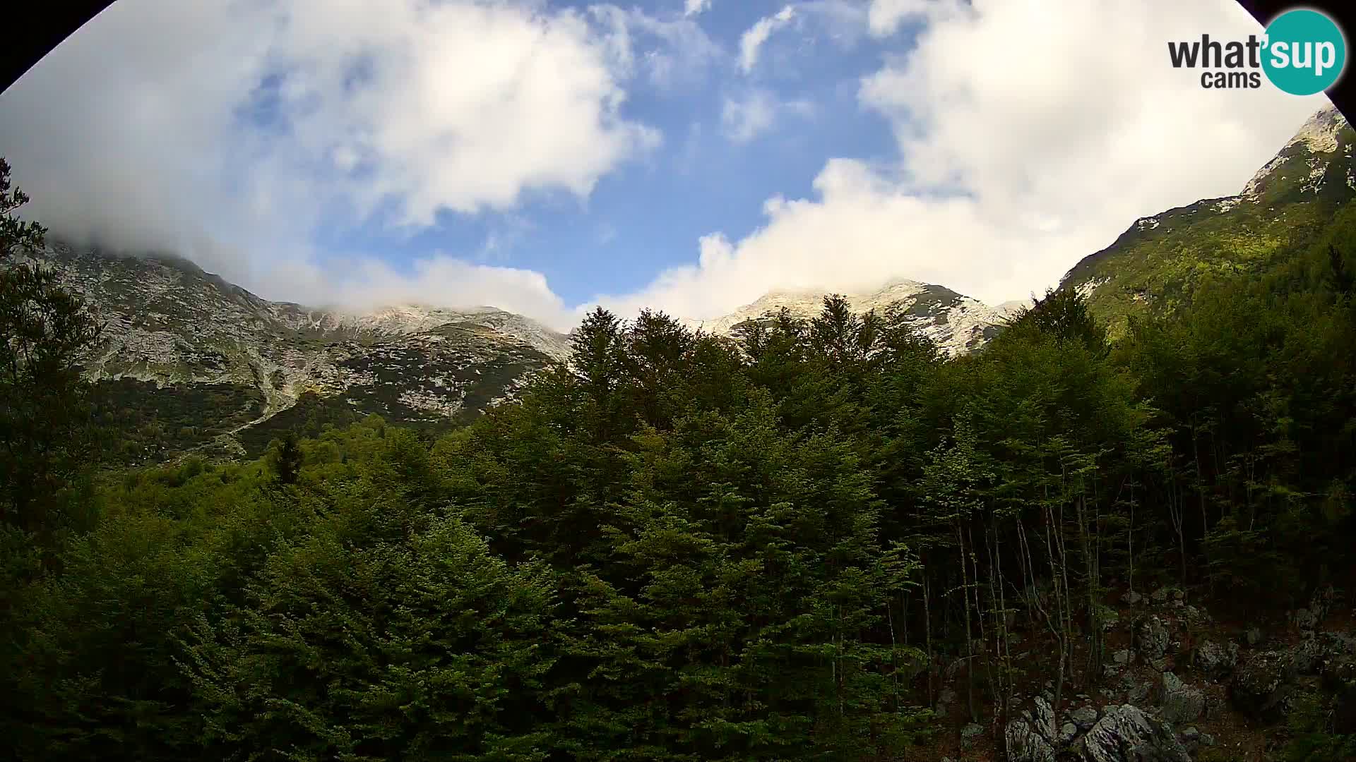 PLANINA RAZOR Live Cam (1315) | vista su Vogel e Globoko