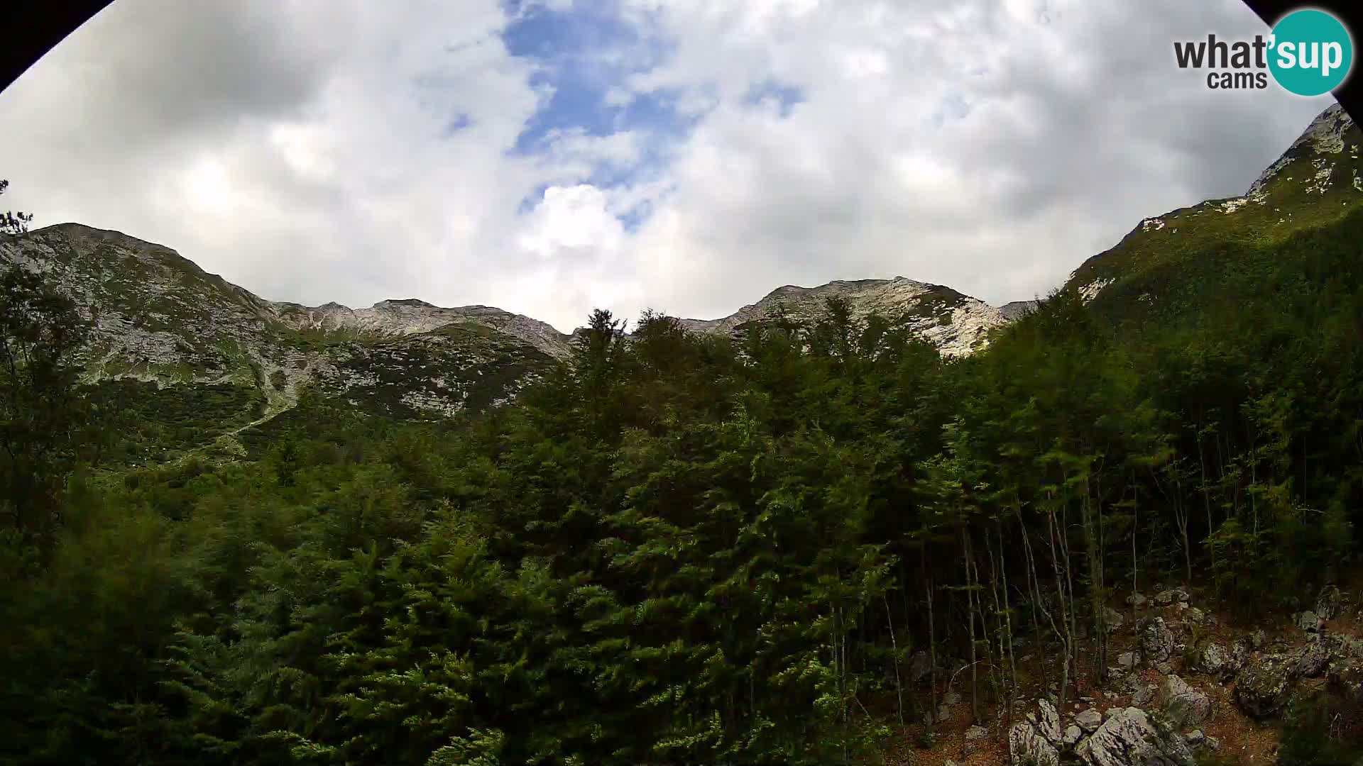 PLANINA RAZOR Live Cam (1315) | vista su Vogel e Globoko