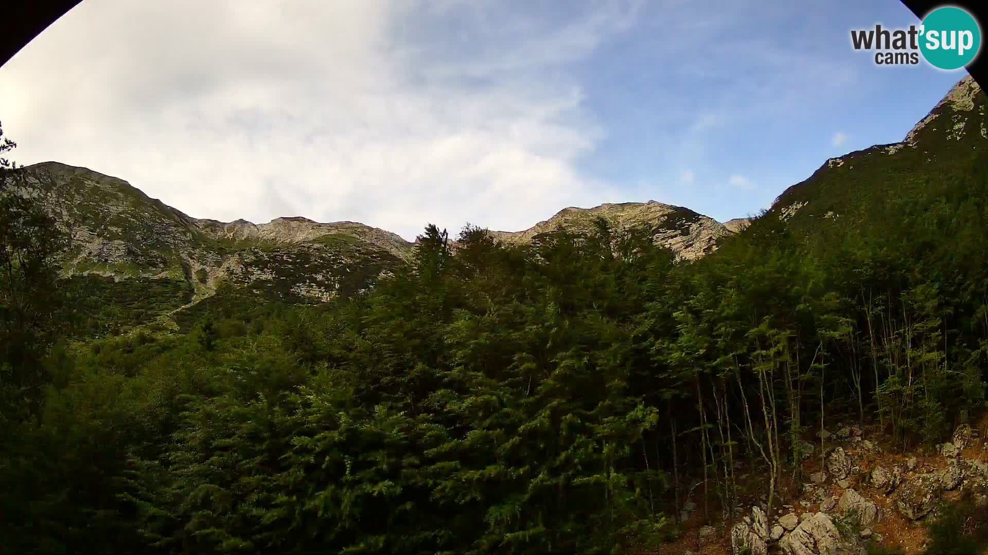 PLANINA RAZOR Live Cam (1315) | vista su Vogel e Globoko