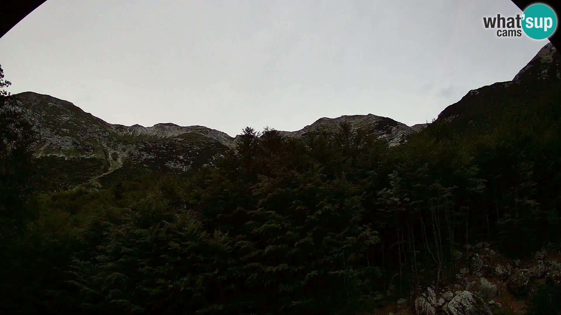 Cámara web PLANINA RAZOR (1315) | vista a Vogel y Globoko