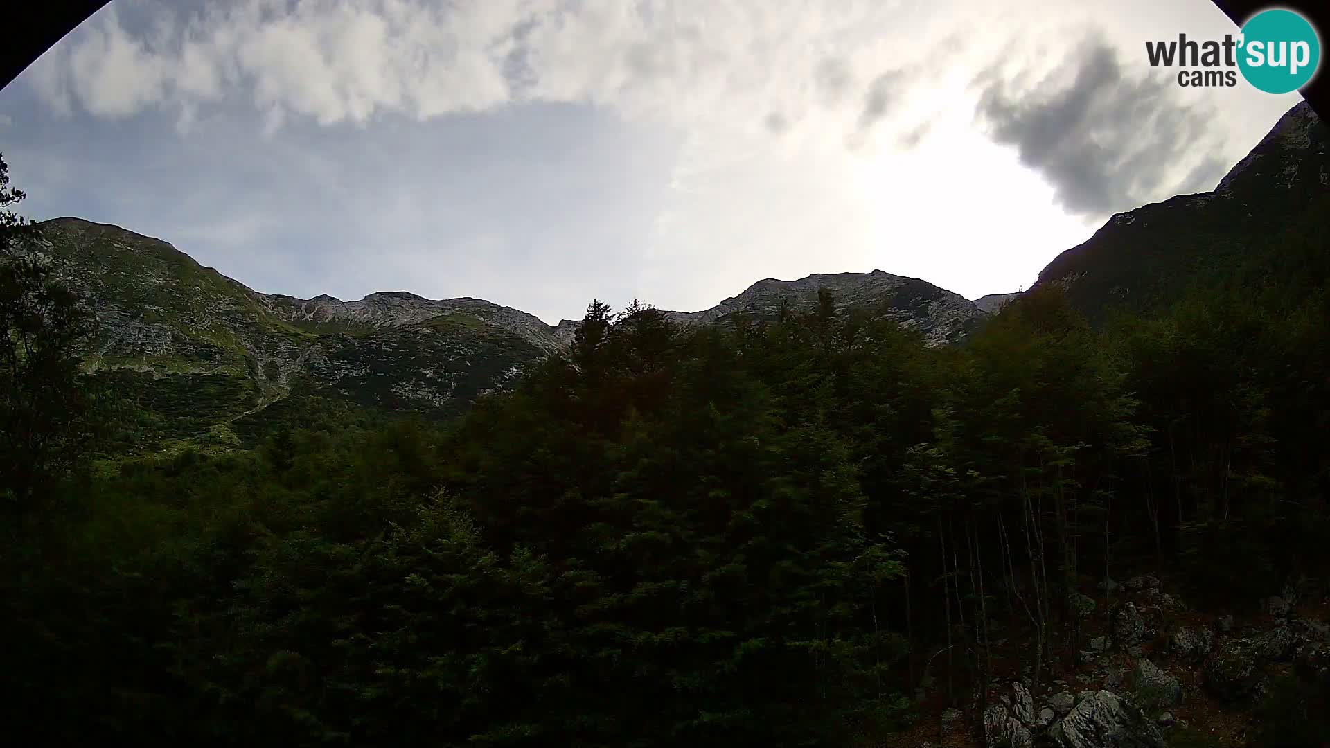 Cámara web PLANINA RAZOR (1315) | vista a Vogel y Globoko
