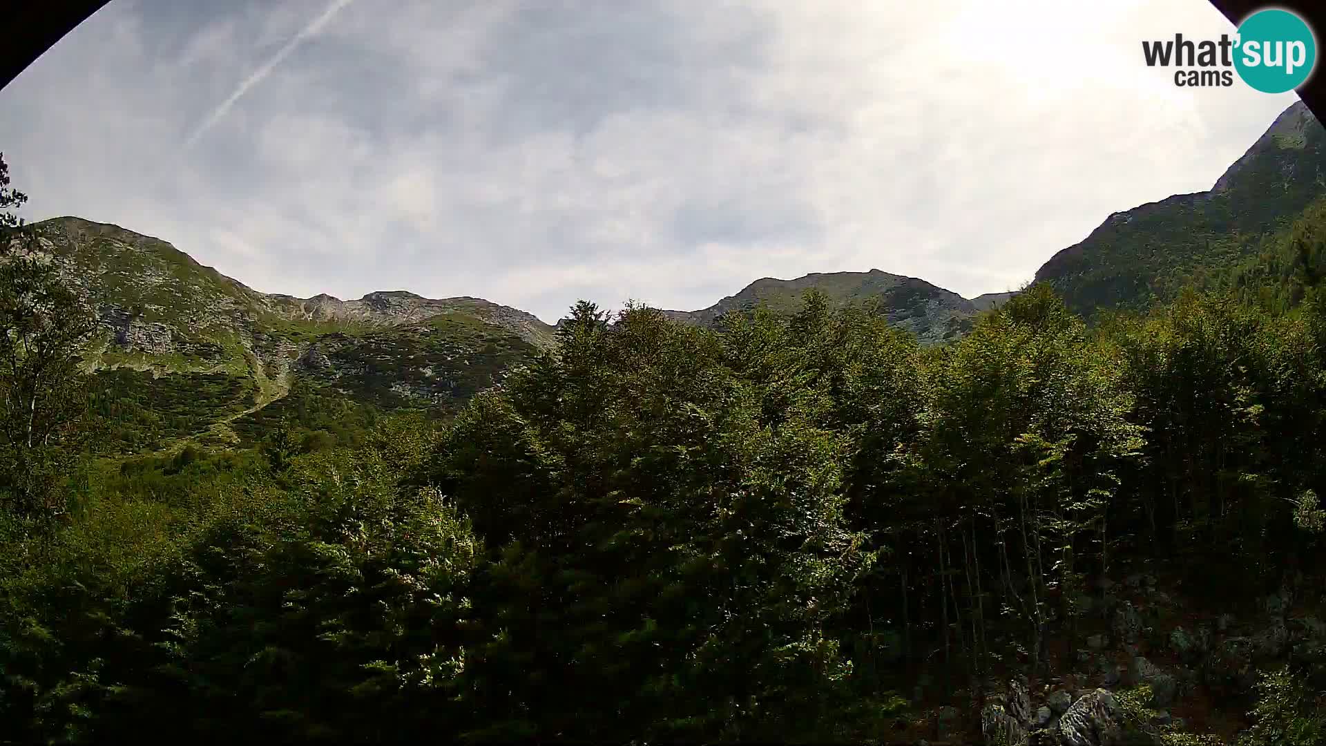 Cámara web PLANINA RAZOR (1315) | vista a Vogel y Globoko