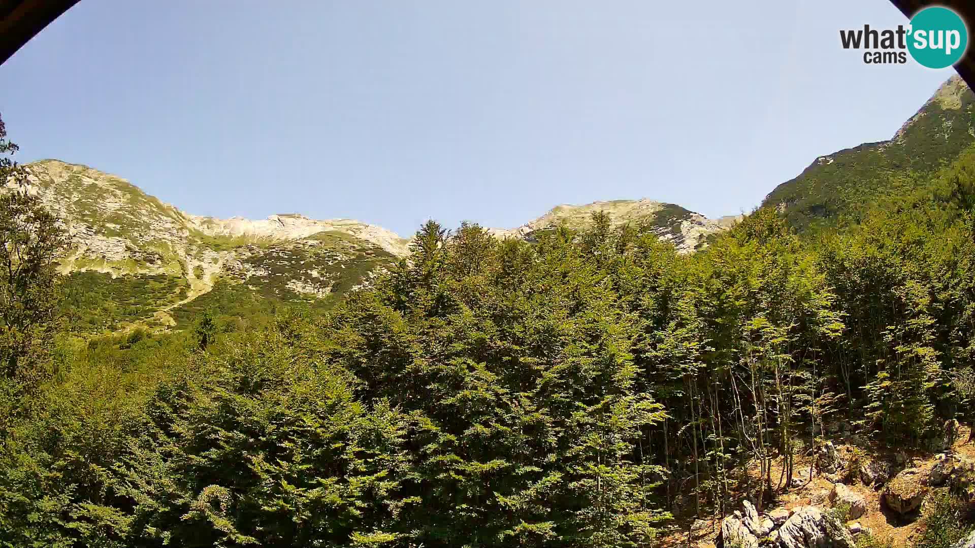 PLANINA RAZOR webcam (1315) | view to Vogel and Globoko