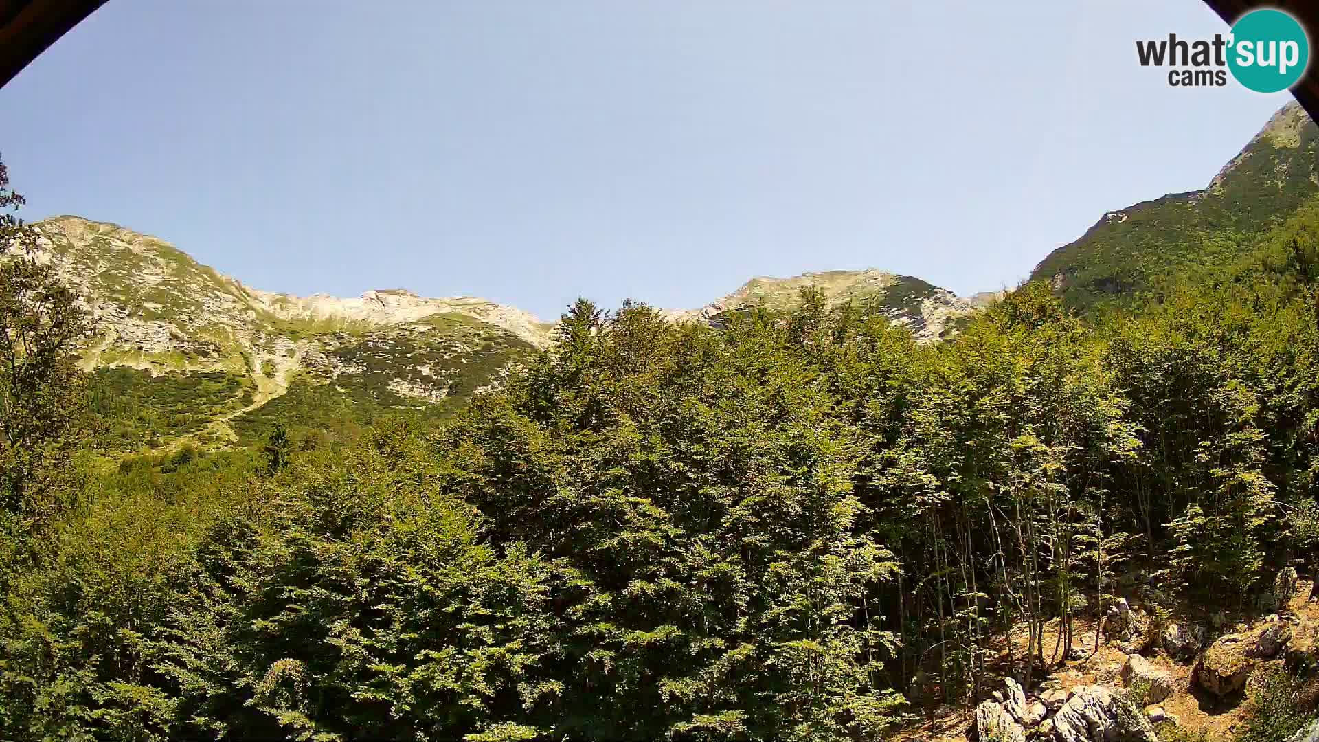 PLANINA RAZOR Live Cam (1315) | vista su Vogel e Globoko