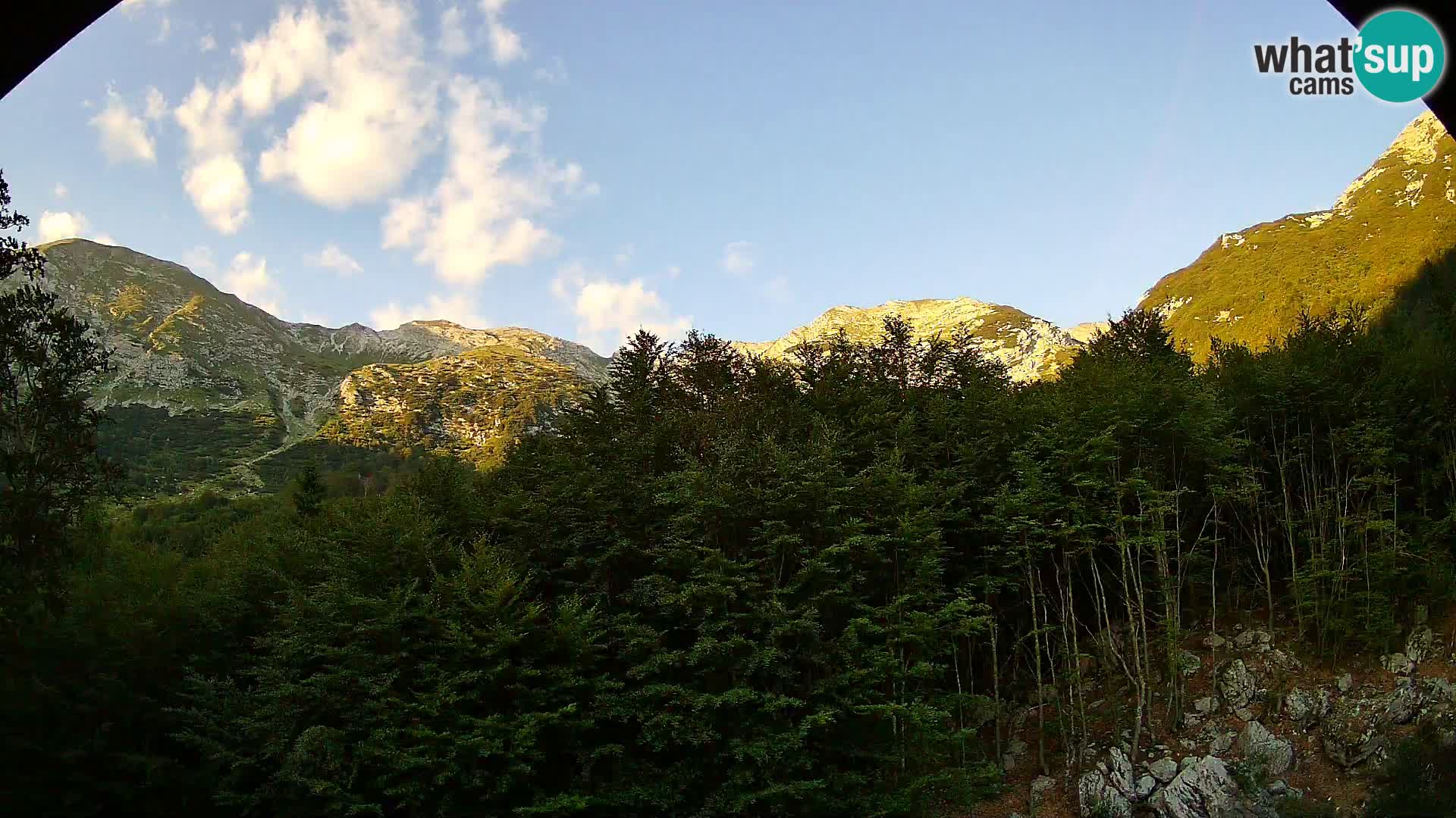 PLANINA RAZOR webcam (1315) | view to Vogel and Globoko