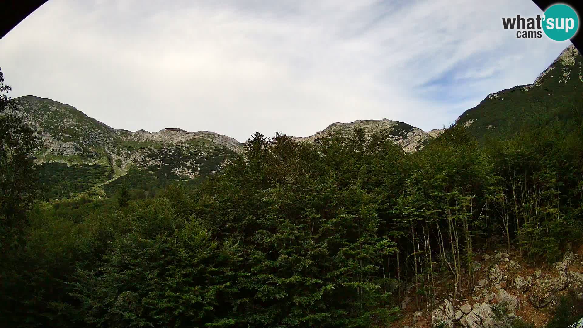 PLANINA RAZOR webcam (1315) | view to Vogel and Globoko