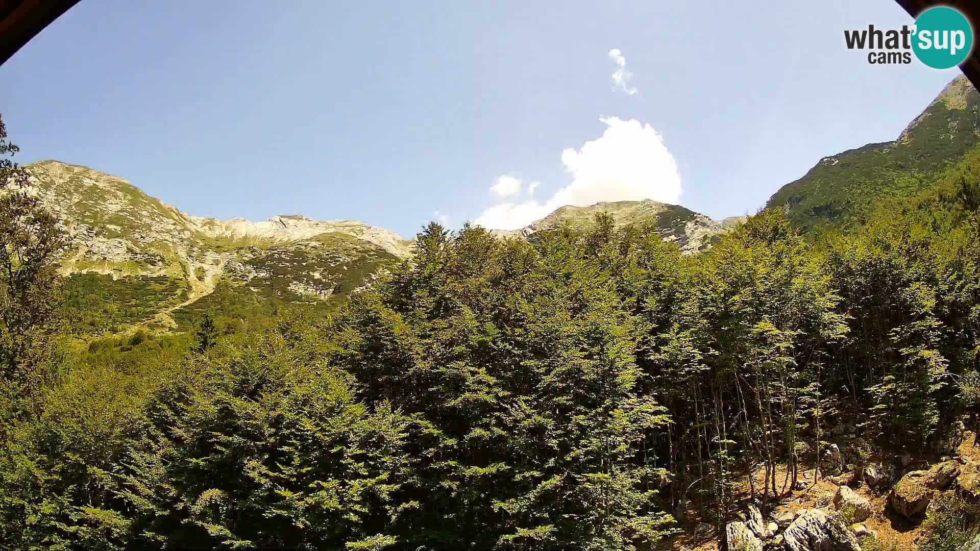 PLANINA RAZOR Live Cam (1315) | vista su Vogel e Globoko