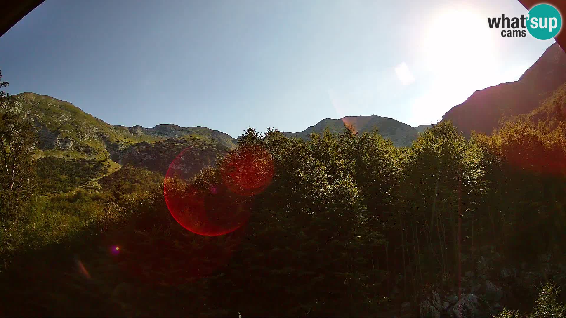 Cámara web PLANINA RAZOR (1315) | vista a Vogel y Globoko