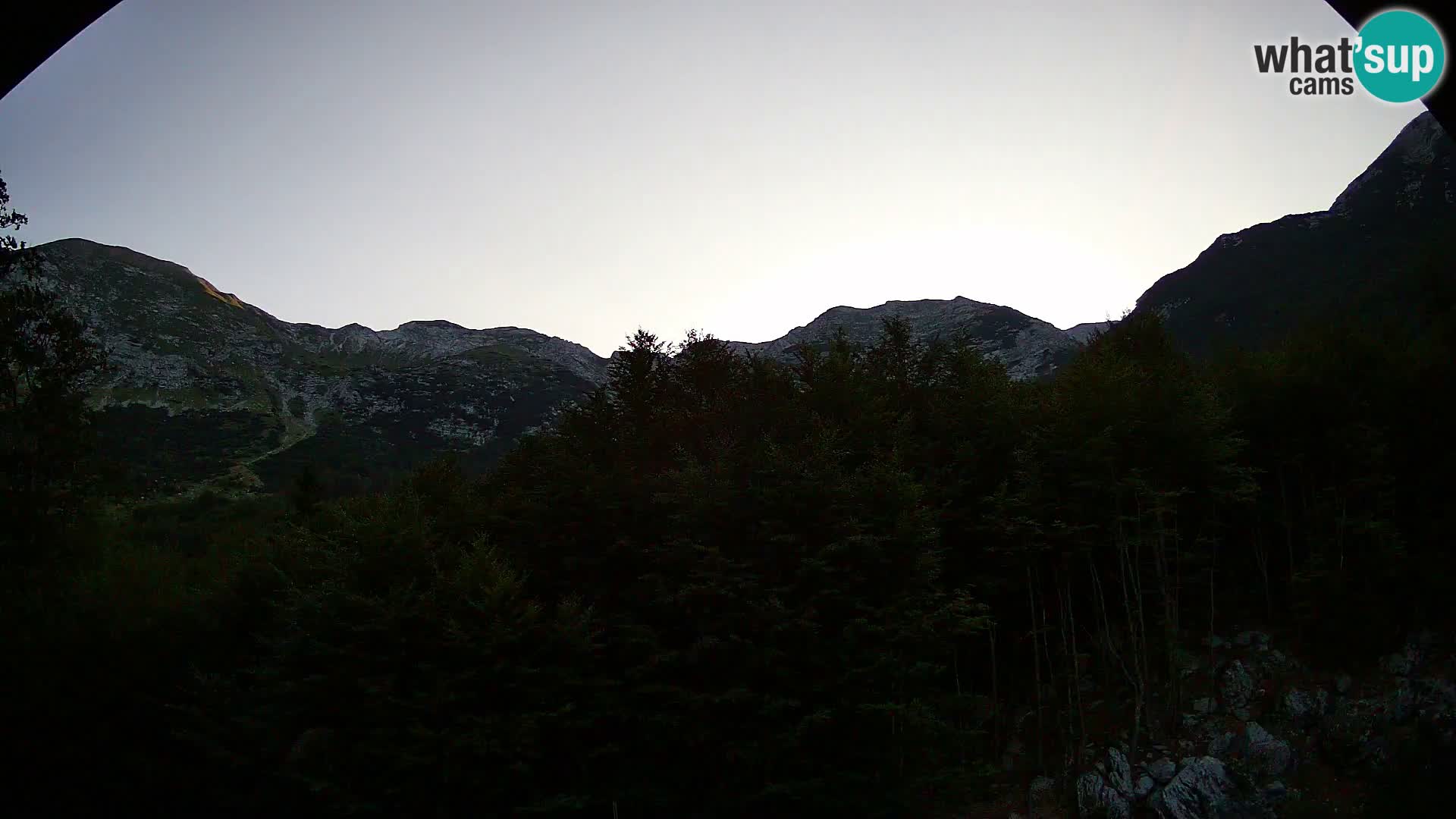 Cámara web PLANINA RAZOR (1315) | vista a Vogel y Globoko