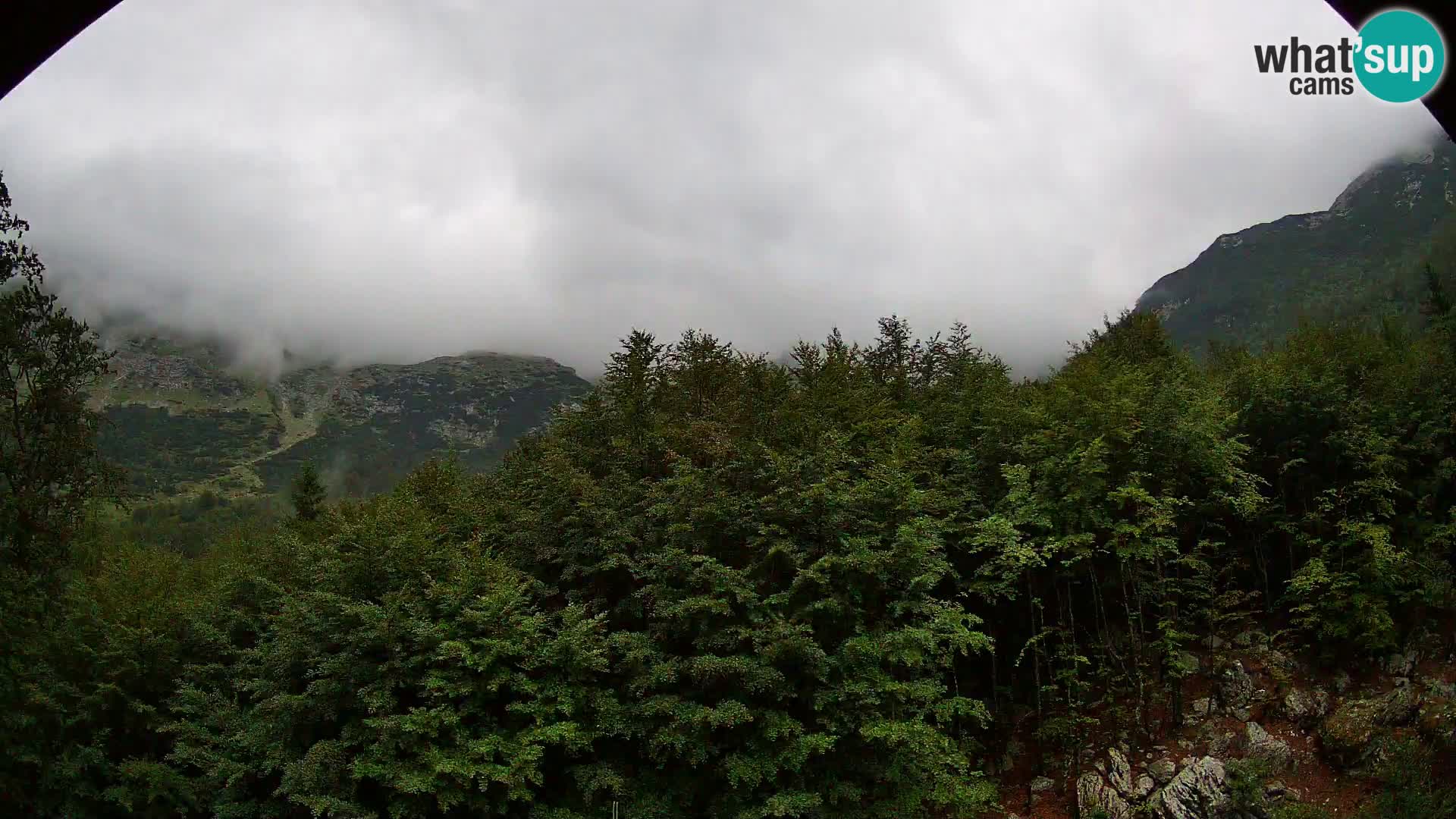 PLANINA RAZOR webcam (1315) | view to Vogel and Globoko