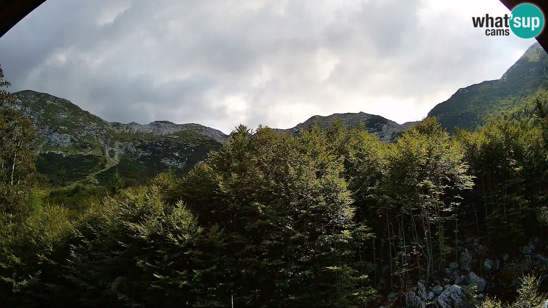 Cámara web PLANINA RAZOR (1315) | vista a Vogel y Globoko