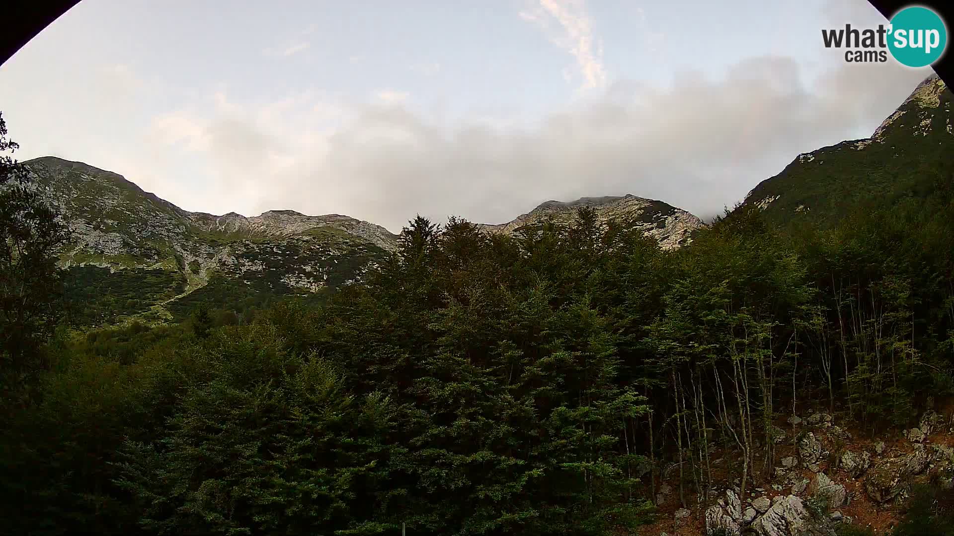 PLANINA RAZOR webcam (1315) | view to Vogel and Globoko