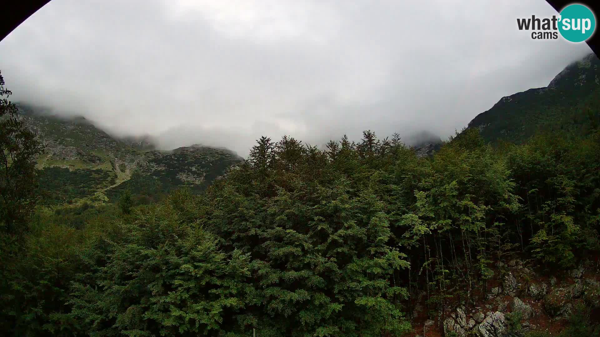 PLANINA RAZOR webcam (1315) | view to Vogel and Globoko