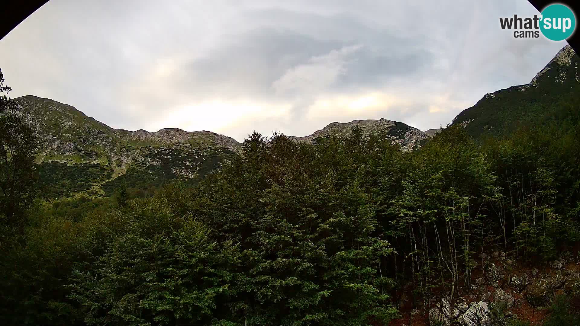 PLANINA RAZOR webcam (1315) | view to Vogel and Globoko