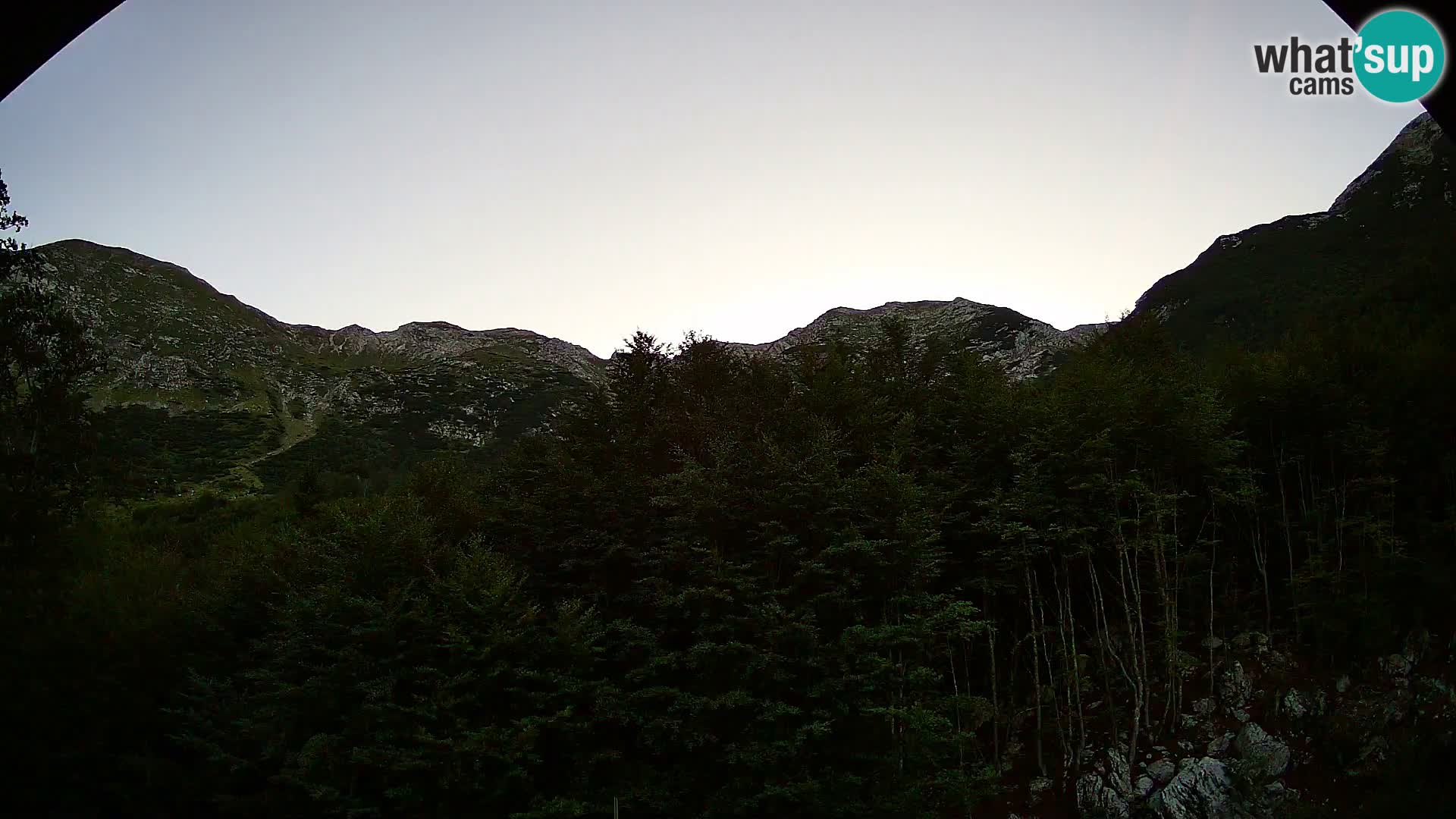 Cámara web PLANINA RAZOR (1315) | vista a Vogel y Globoko