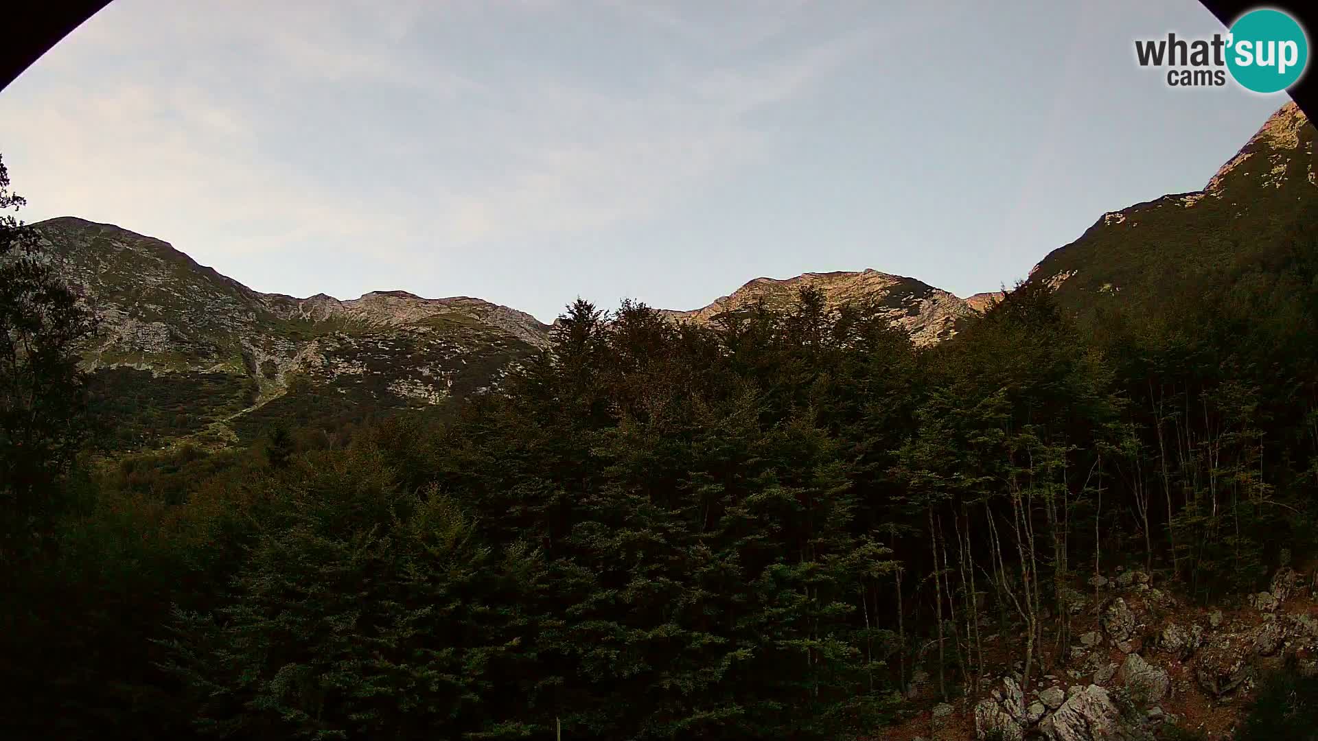 PLANINA RAZOR Live Cam (1315) | vista su Vogel e Globoko