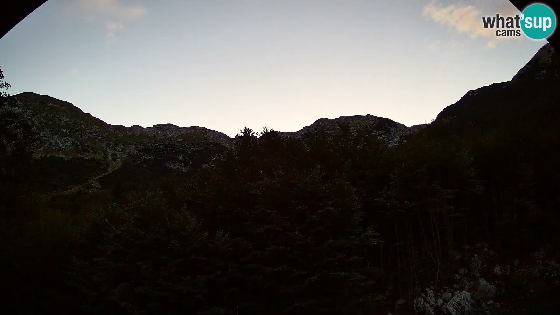 Cámara web PLANINA RAZOR (1315) | vista a Vogel y Globoko