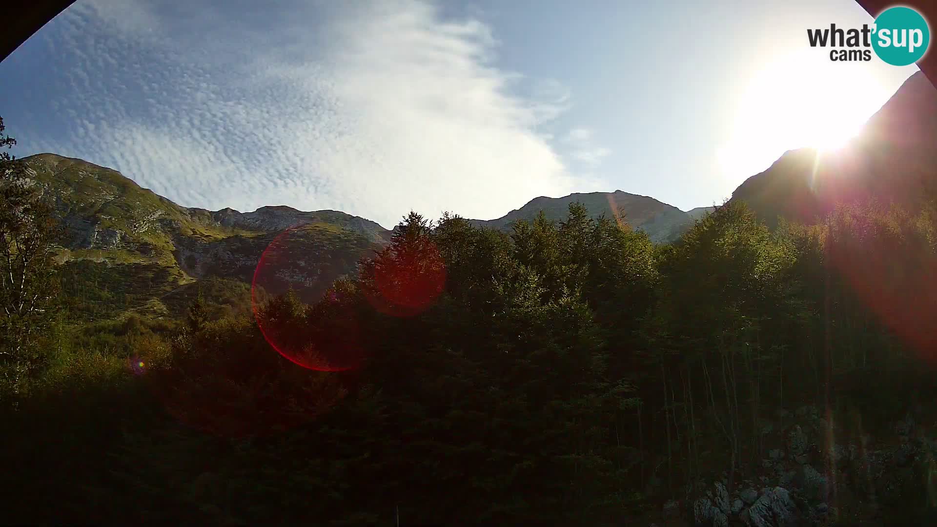Cámara web PLANINA RAZOR (1315) | vista a Vogel y Globoko