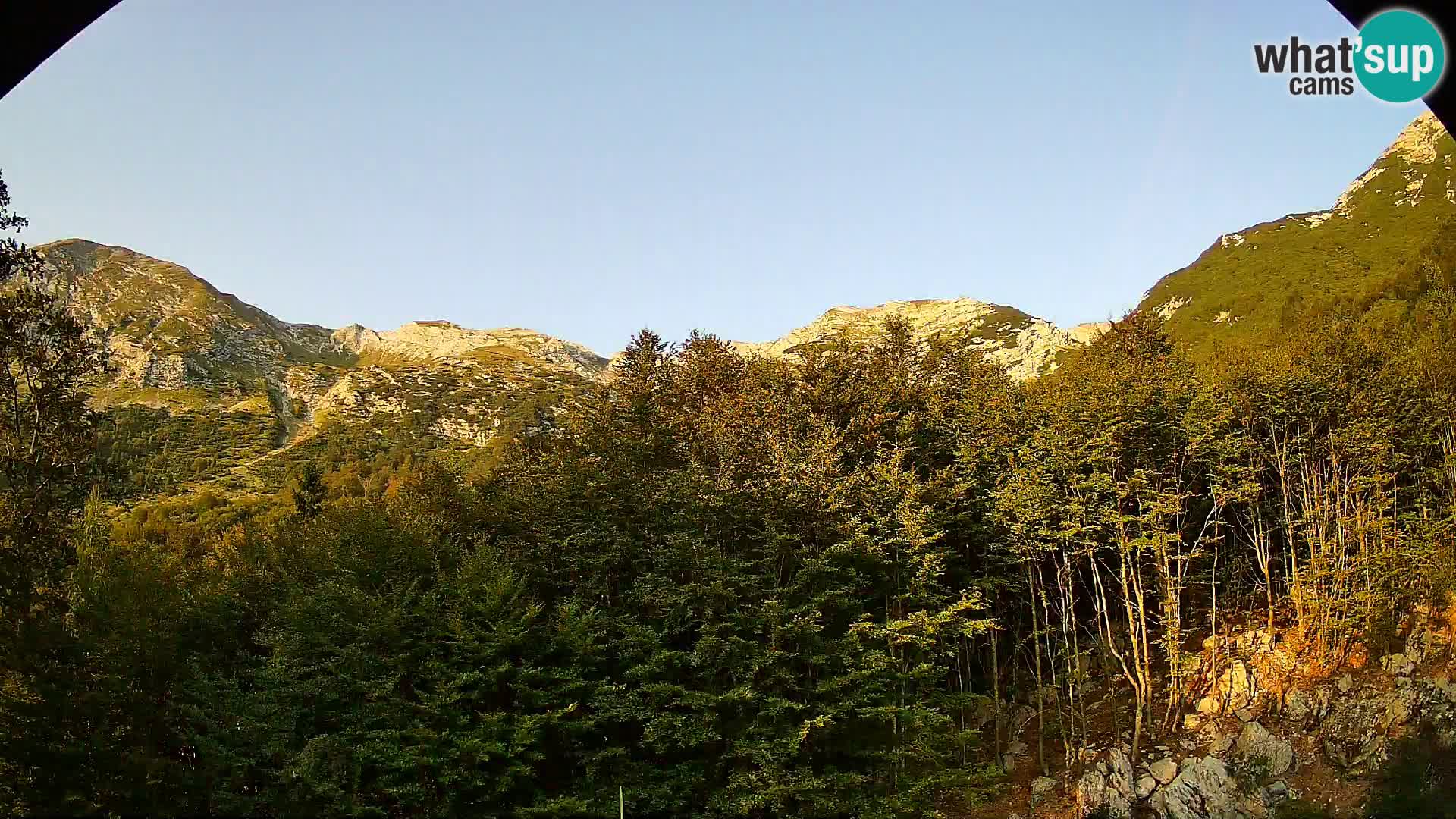 Cámara web PLANINA RAZOR (1315) | vista a Vogel y Globoko
