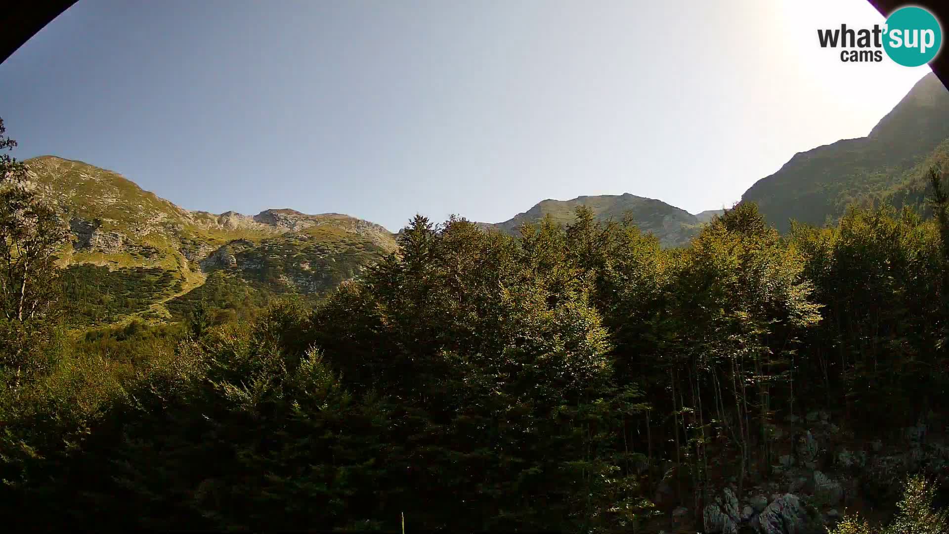 Cámara web PLANINA RAZOR (1315) | vista a Vogel y Globoko
