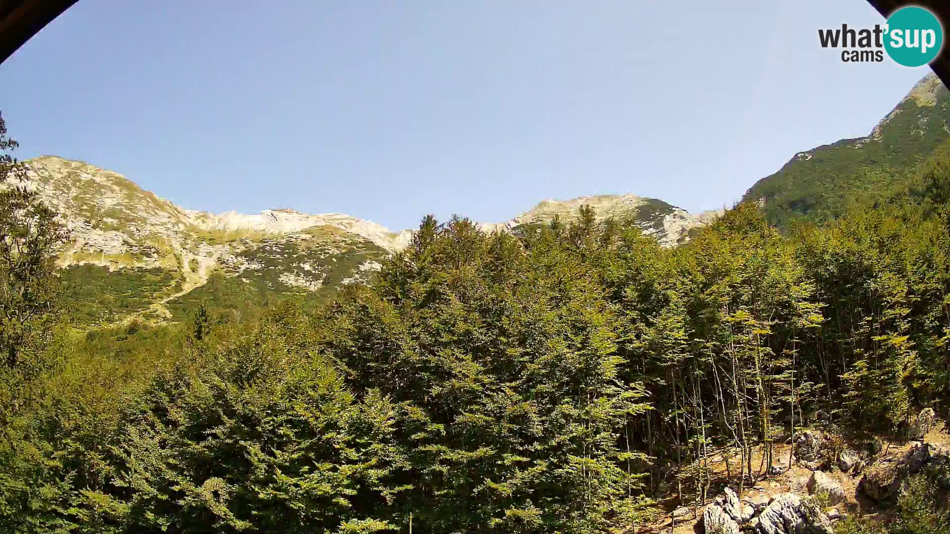 Cámara web PLANINA RAZOR (1315) | vista a Vogel y Globoko