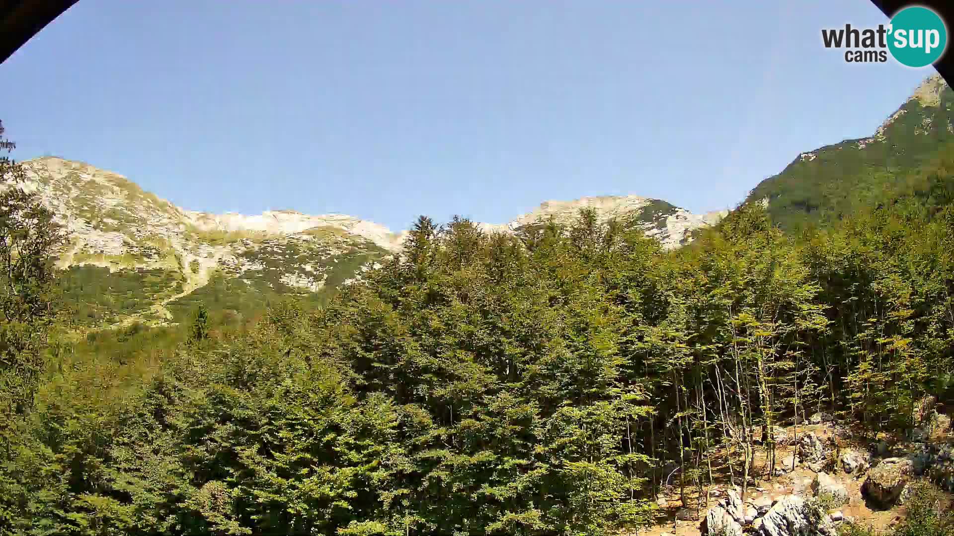 Cámara web PLANINA RAZOR (1315) | vista a Vogel y Globoko