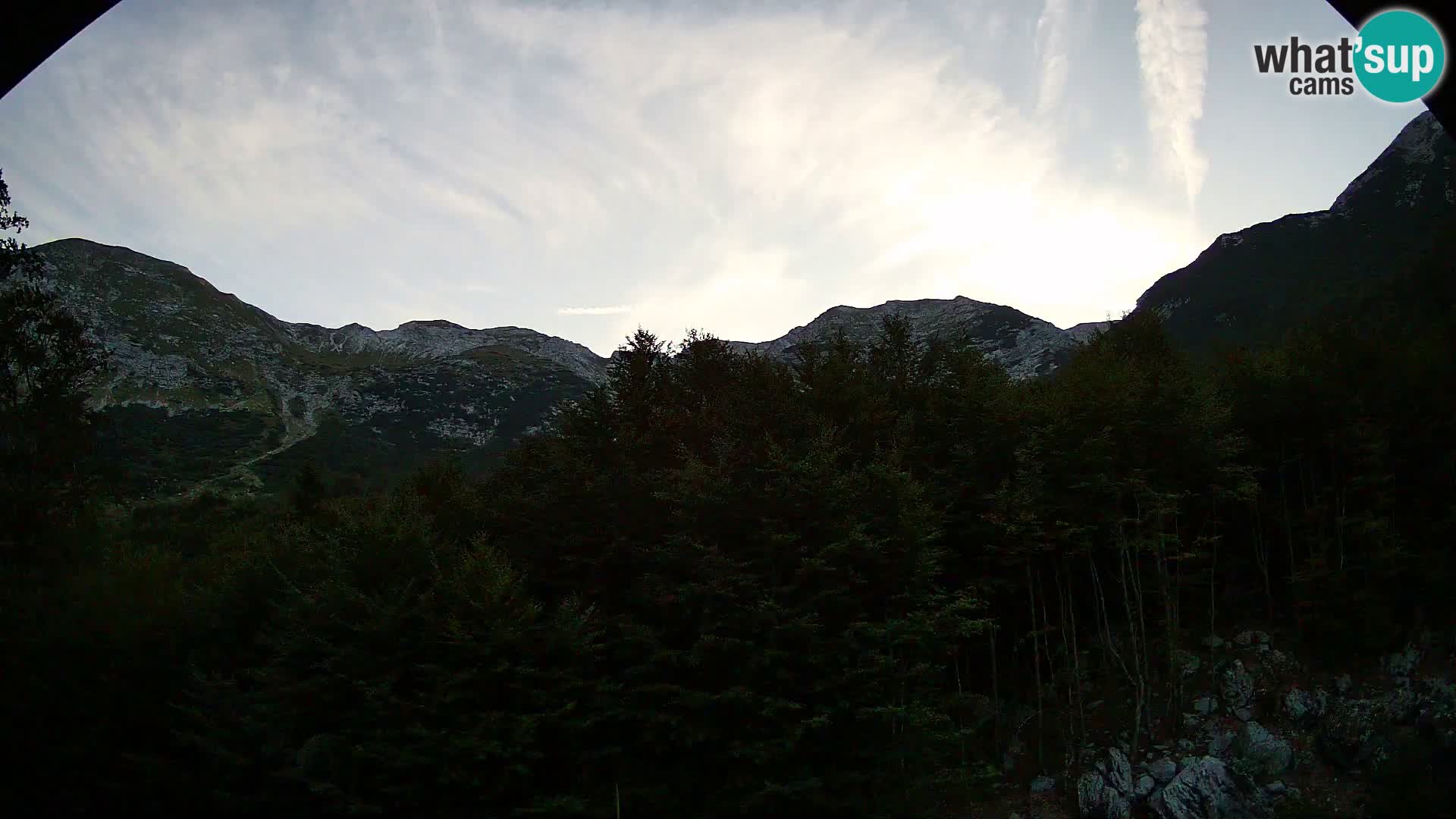 Cámara web PLANINA RAZOR (1315) | vista a Vogel y Globoko