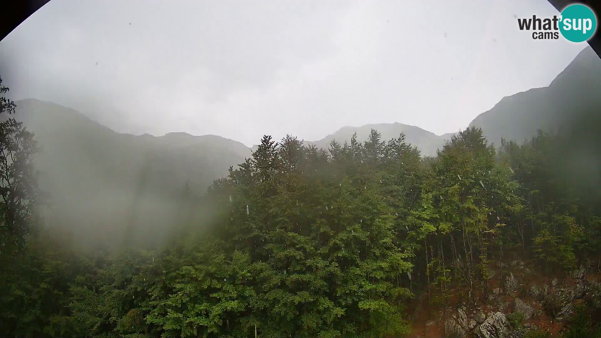 PLANINA RAZOR webcam (1315) | view to Vogel and Globoko