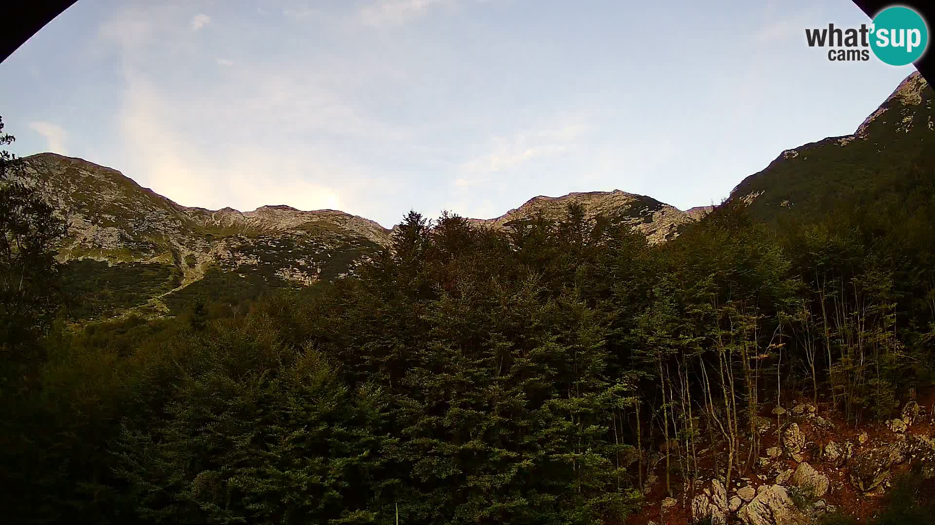 PLANINA RAZOR Live Cam (1315) | vista su Vogel e Globoko