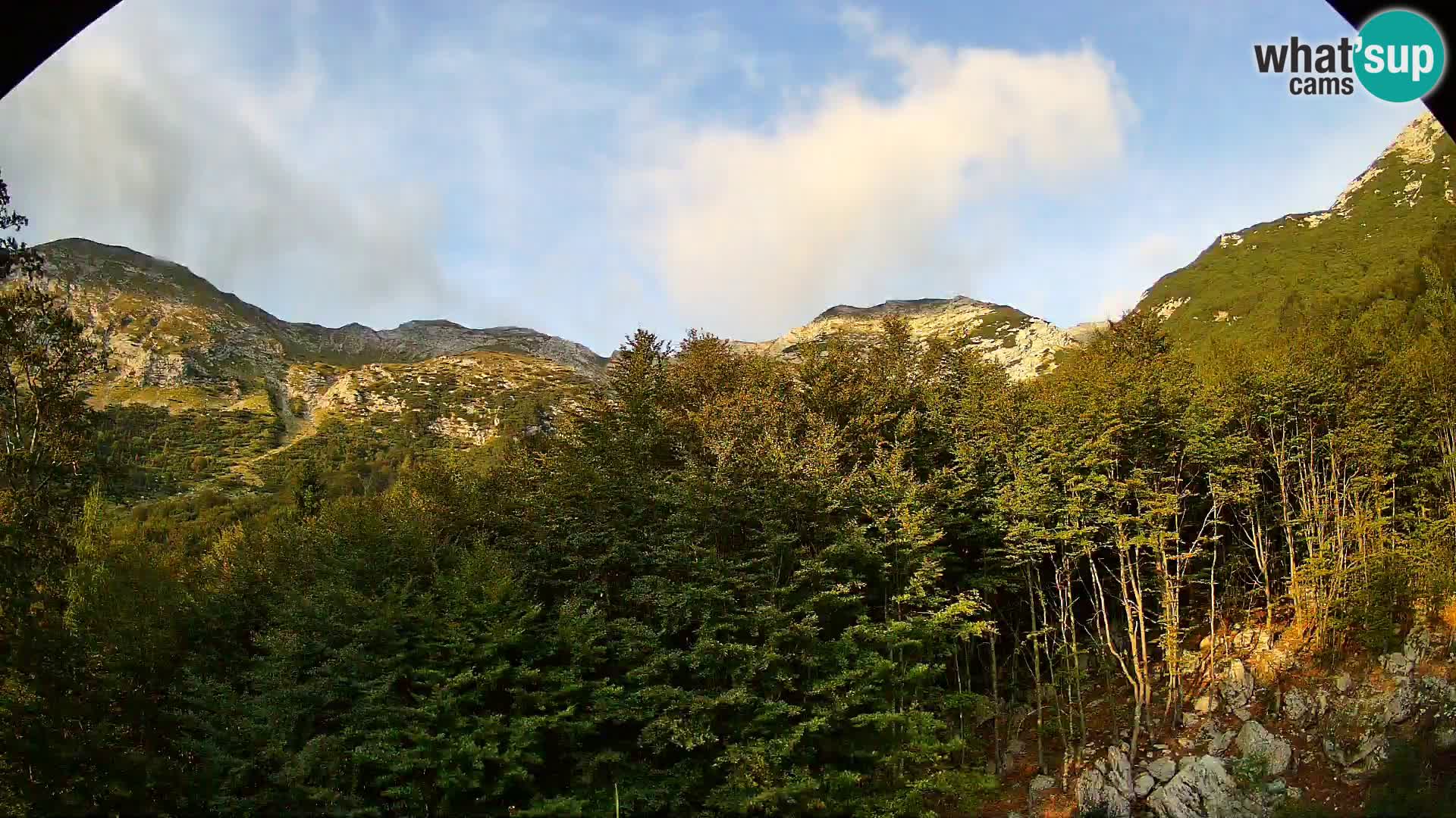 PLANINA RAZOR webcam (1315) | view to Vogel and Globoko