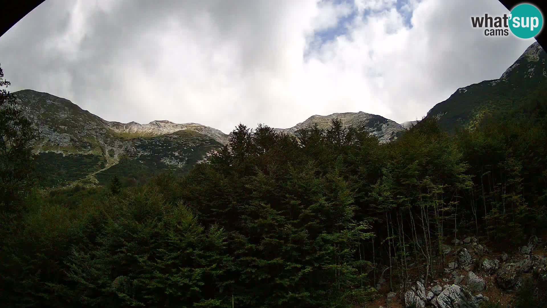 PLANINA RAZOR Live Cam (1315) | vista su Vogel e Globoko