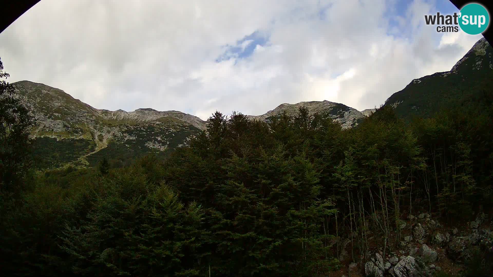 Livecam PLANINA RAZOR (1315) | vue sur Vogel et Globoko