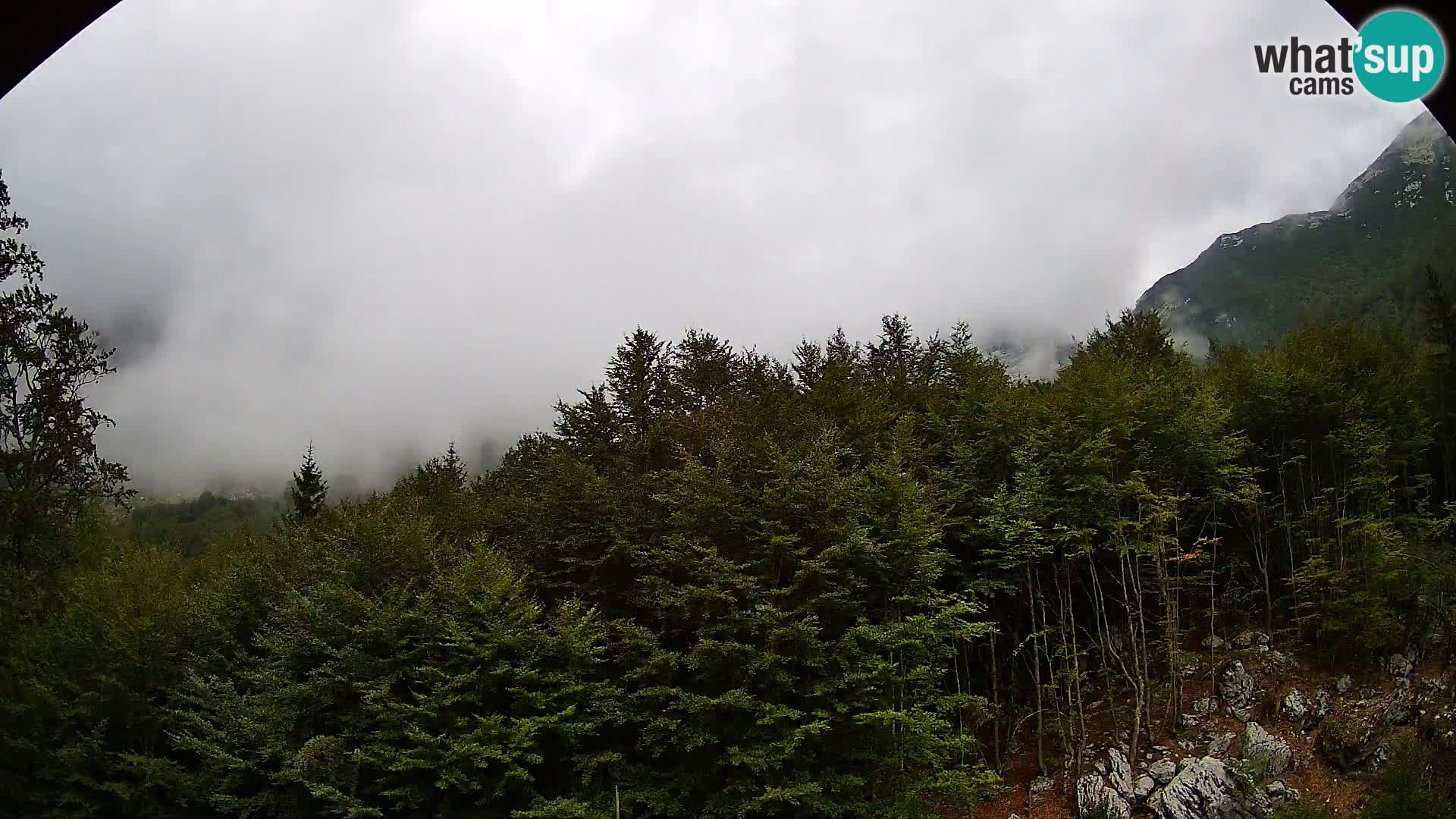 PLANINA RAZOR webcam (1315) | view to Vogel and Globoko