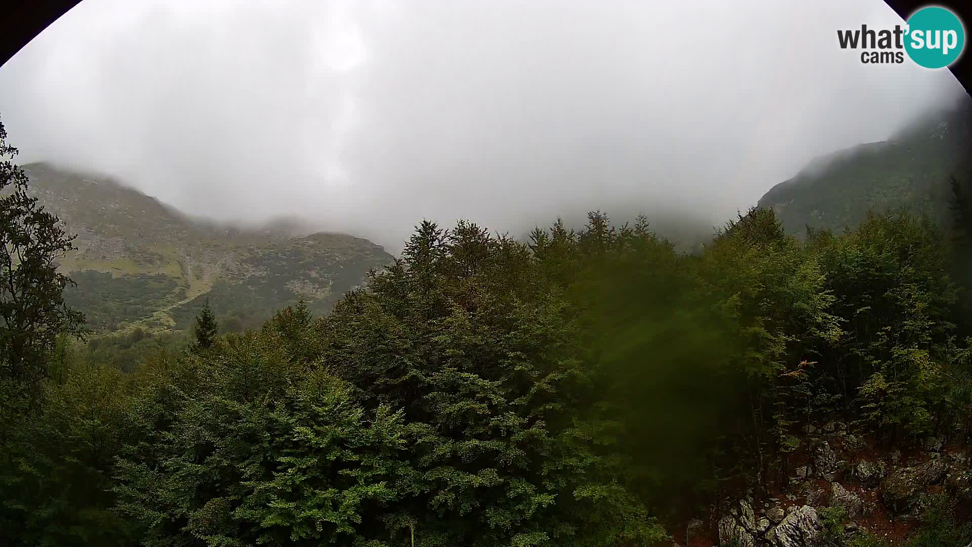 PLANINA RAZOR webcam (1315) | view to Vogel and Globoko