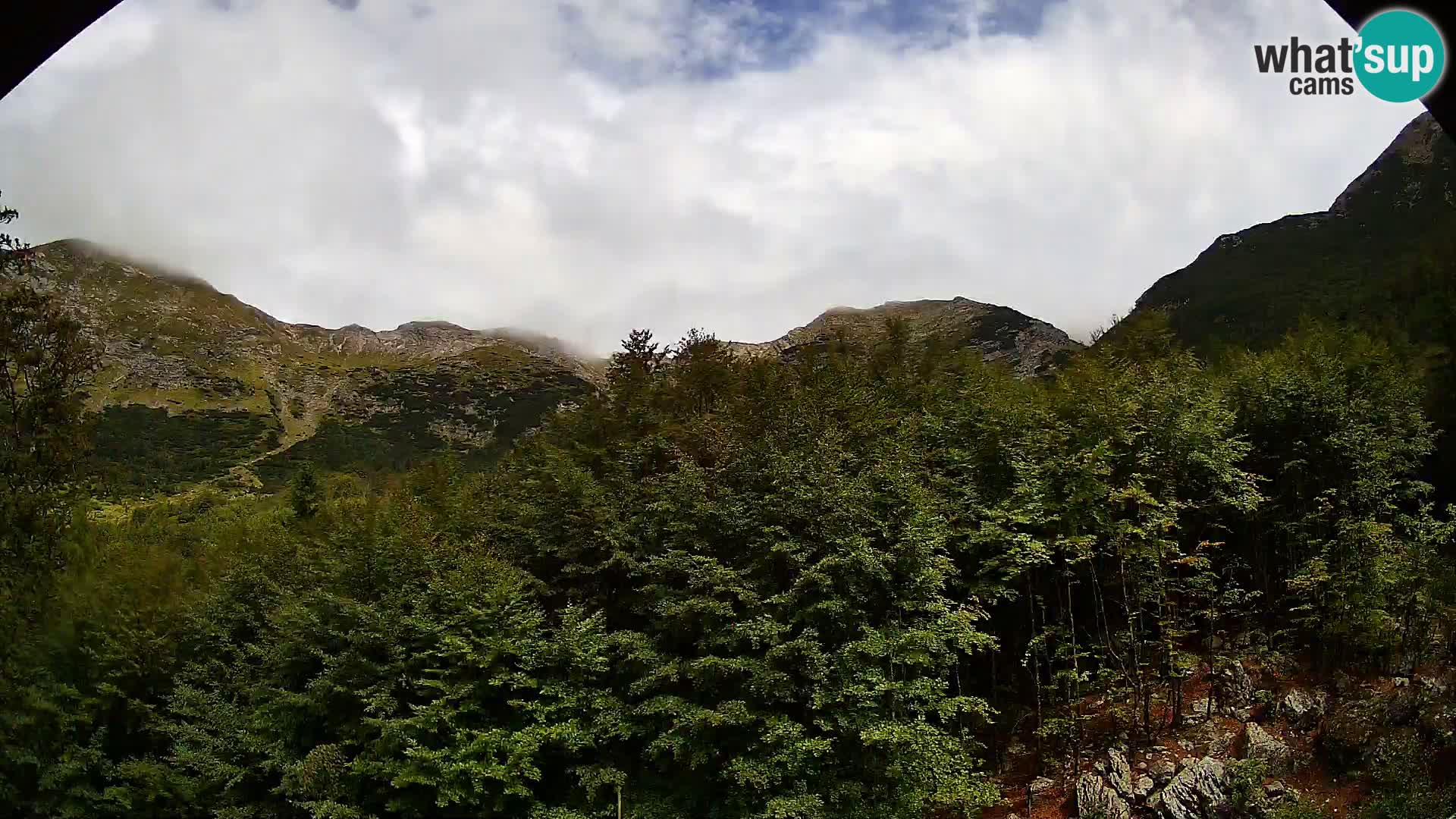 PLANINA RAZOR webcam (1315) | view to Vogel and Globoko