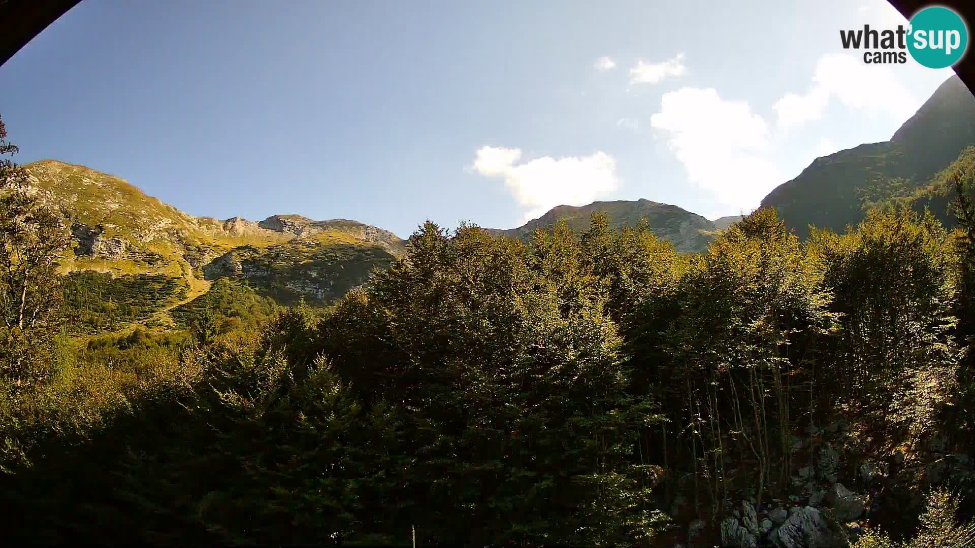 PLANINA RAZOR webcam (1315) | view to Vogel and Globoko