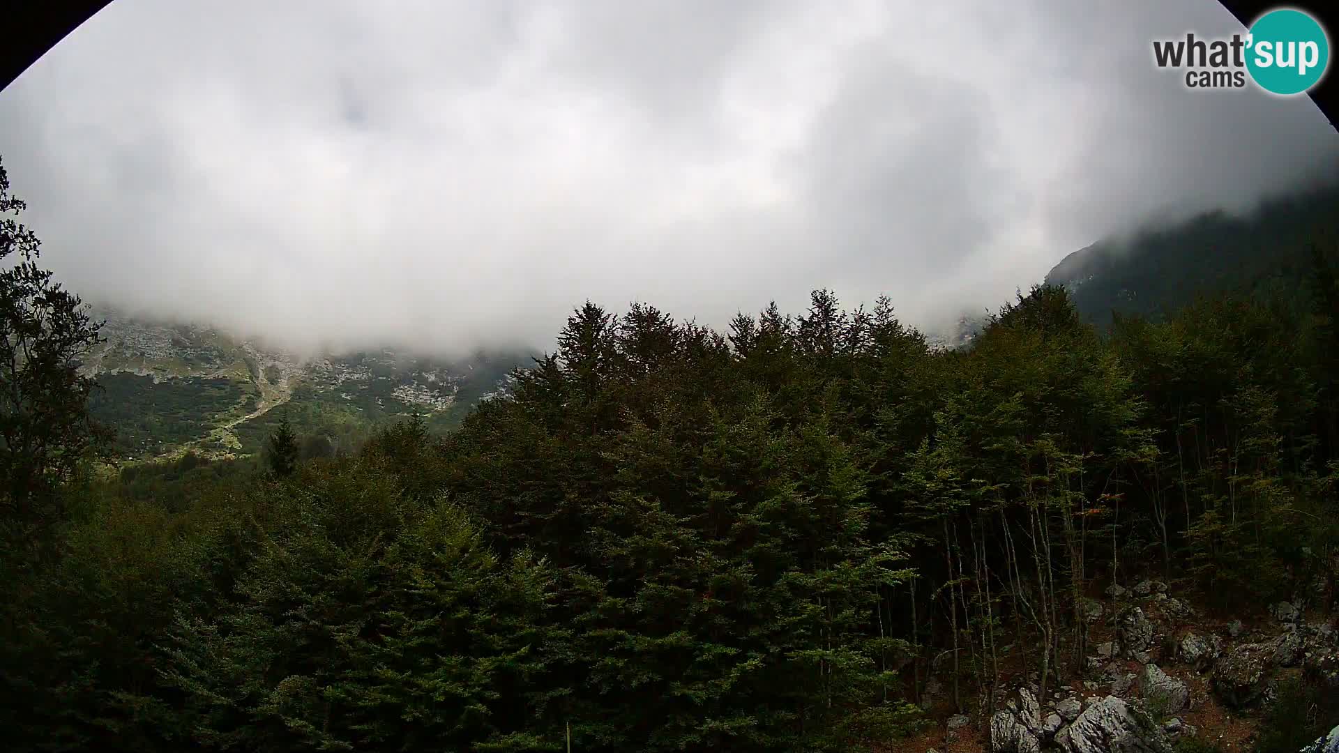 PLANINA RAZOR webcam (1315) | view to Vogel and Globoko