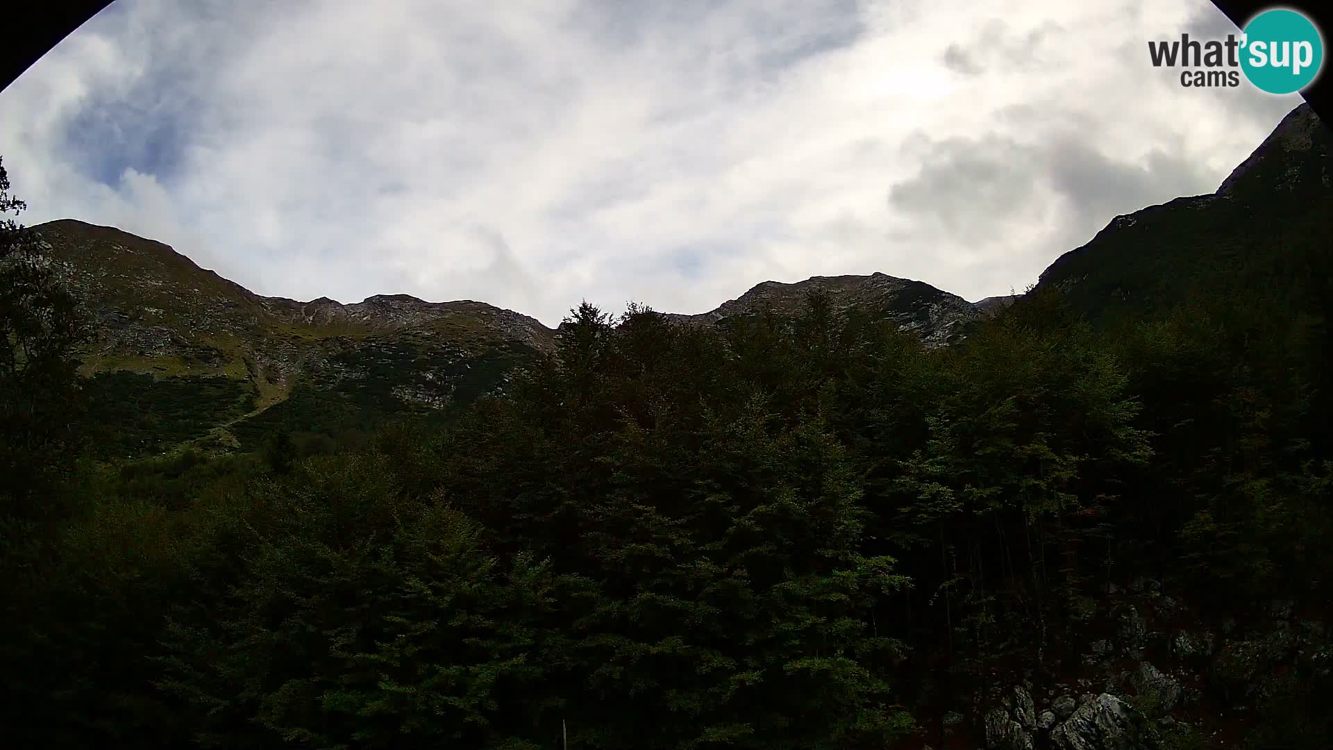 Cámara web PLANINA RAZOR (1315) | vista a Vogel y Globoko