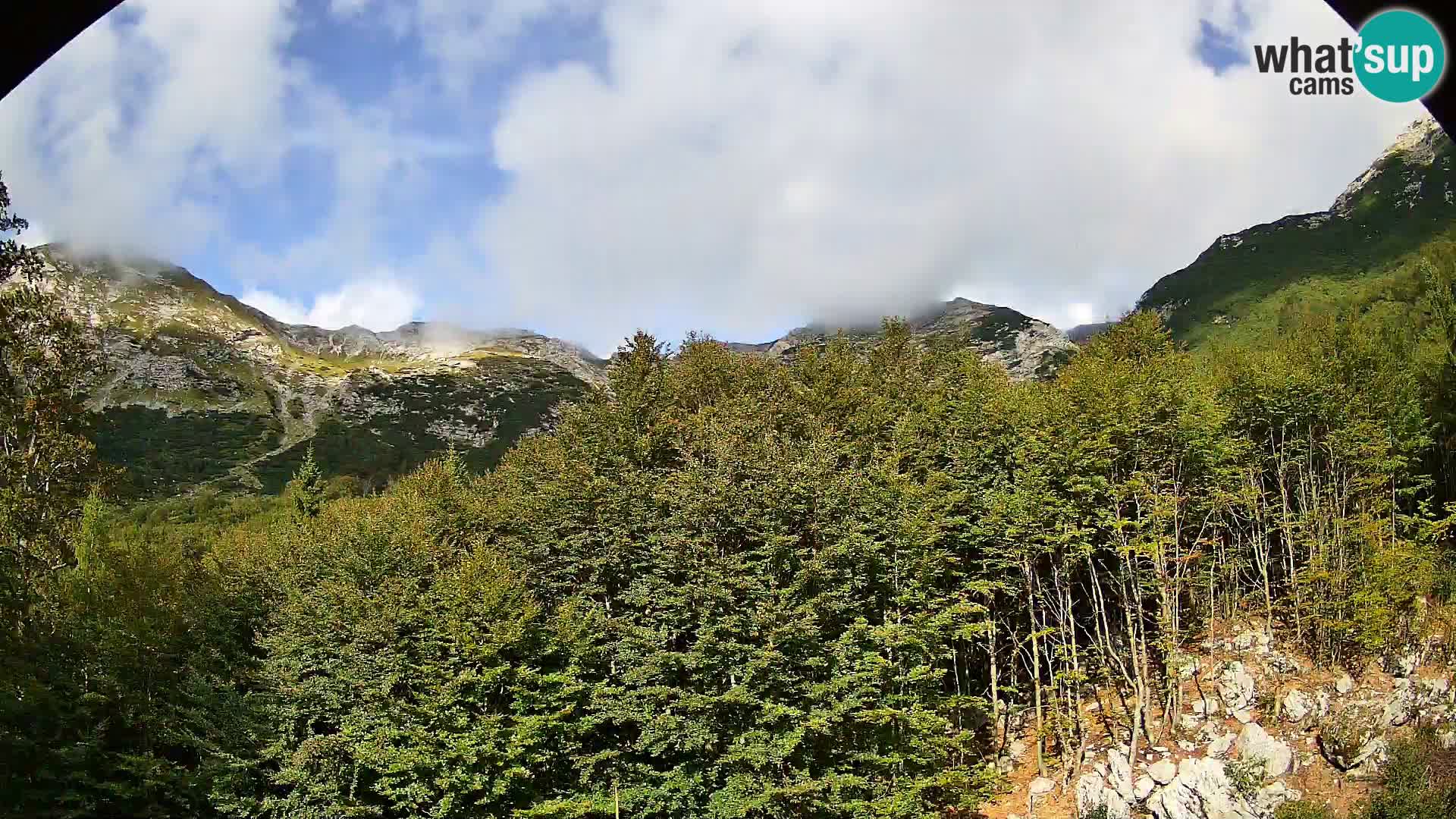 PLANINA RAZOR Live Cam (1315) | vista su Vogel e Globoko