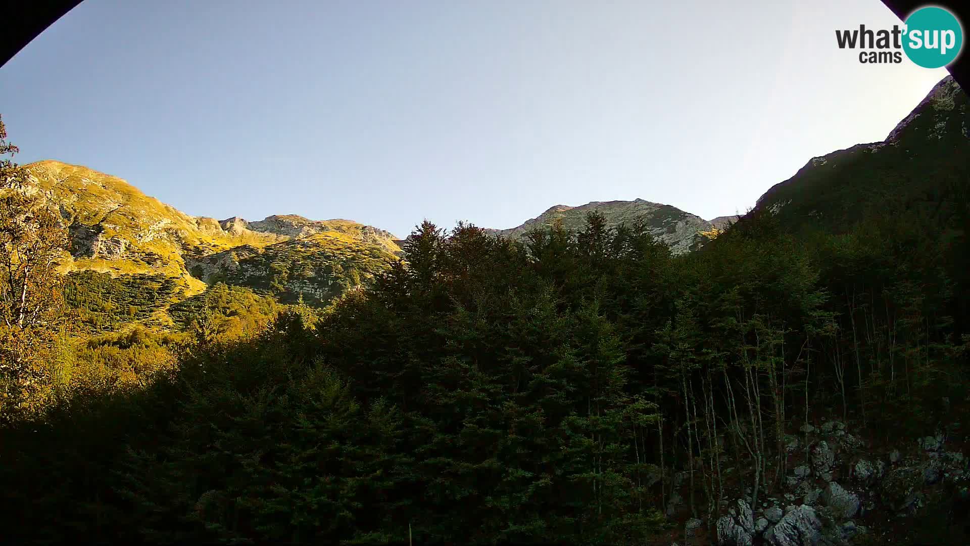 Cámara web PLANINA RAZOR (1315) | vista a Vogel y Globoko