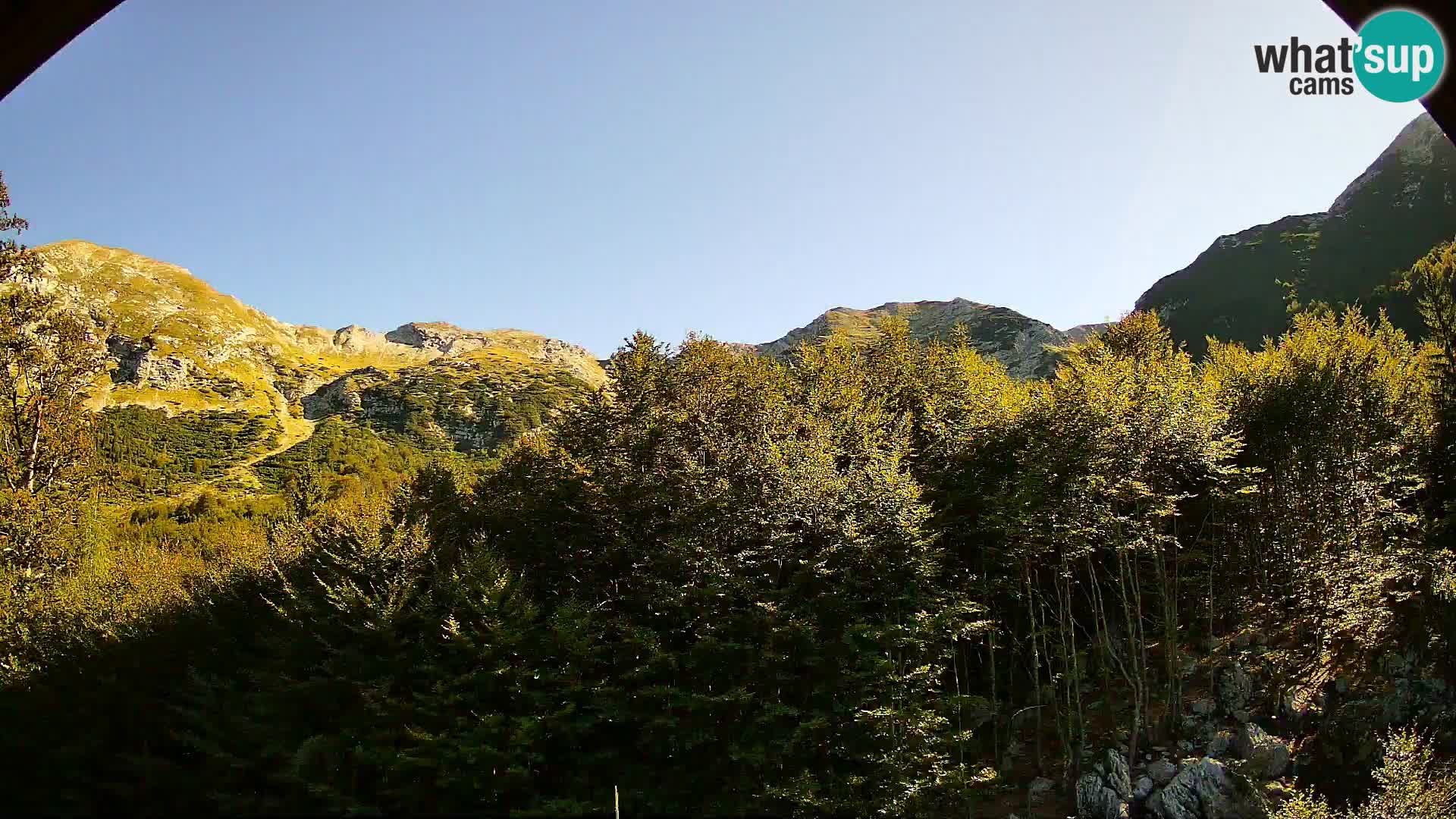 Cámara web PLANINA RAZOR (1315) | vista a Vogel y Globoko
